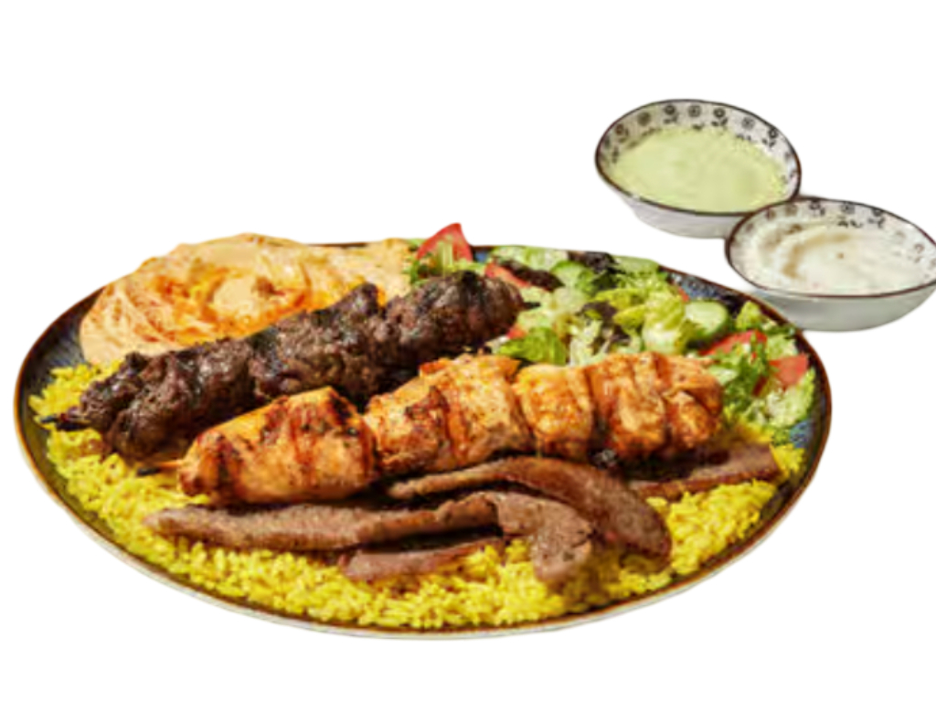 #10 Gyro Mix Plate.