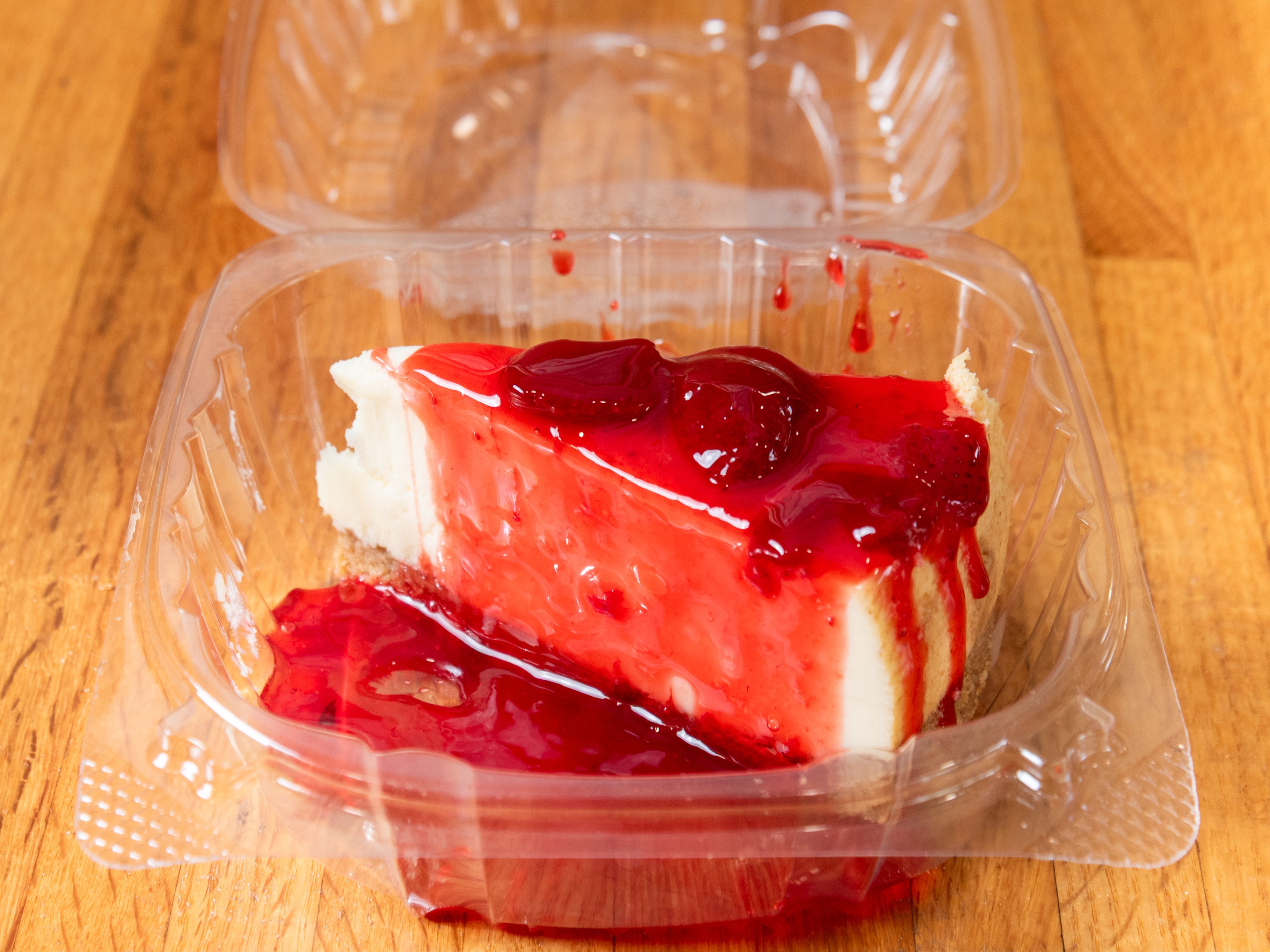 Strawberry cheesecake.