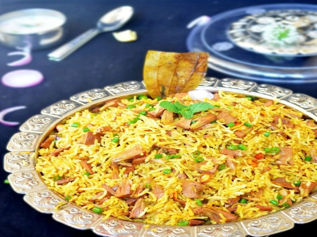 Jack Fruit Pulao.