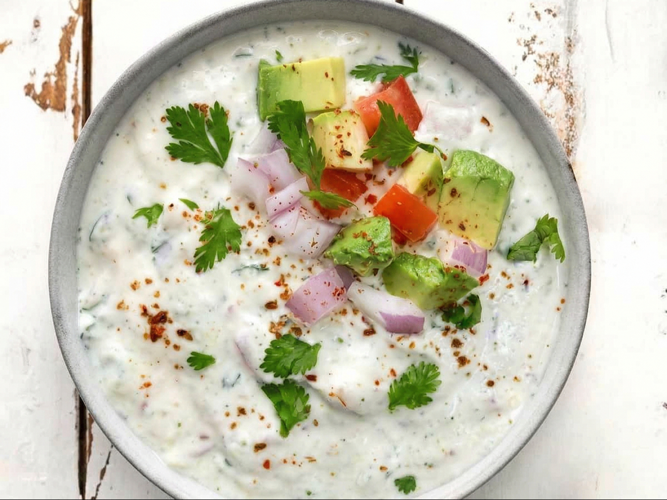 Avocado Raita.