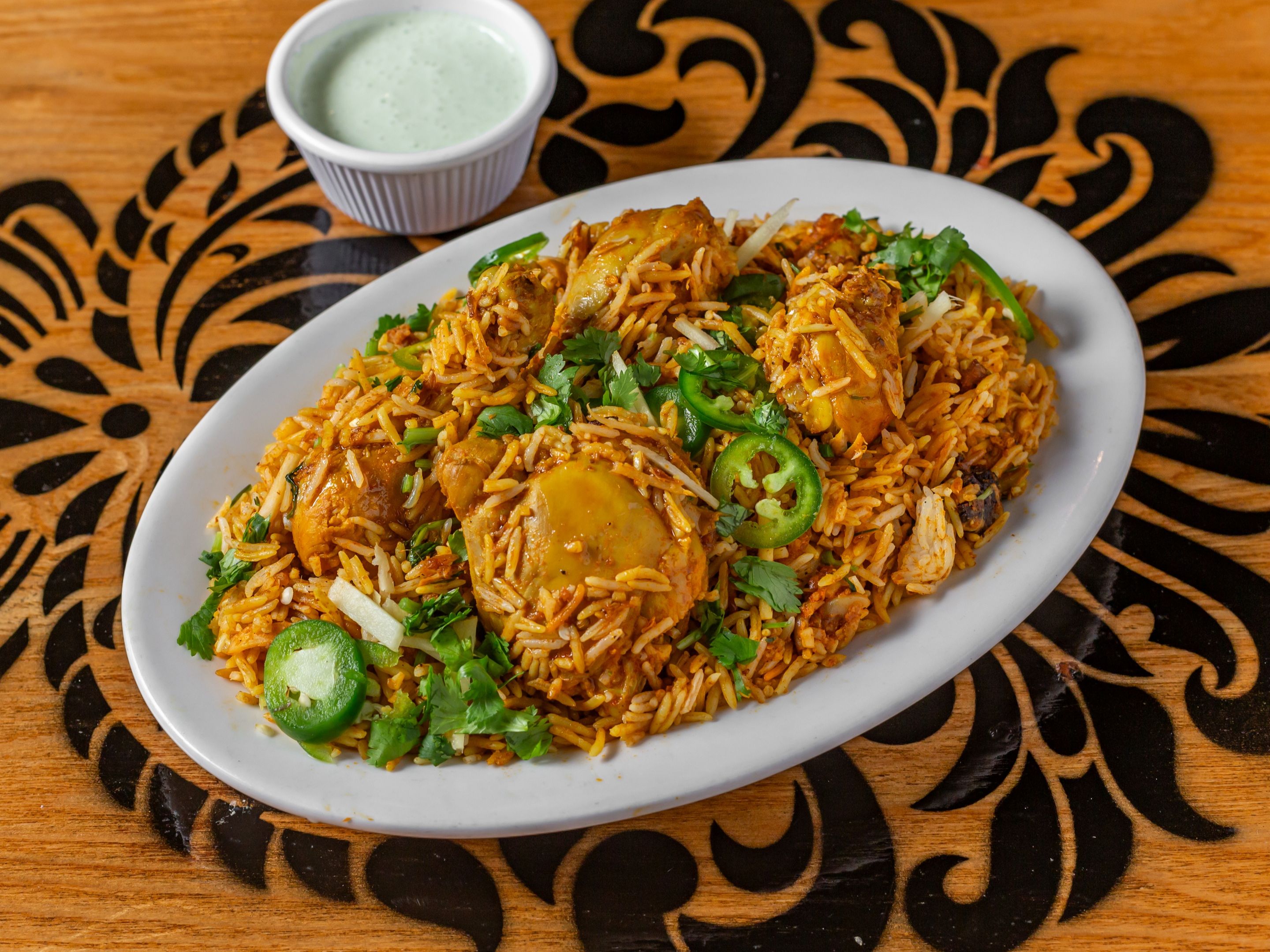 Chicken Biryani.