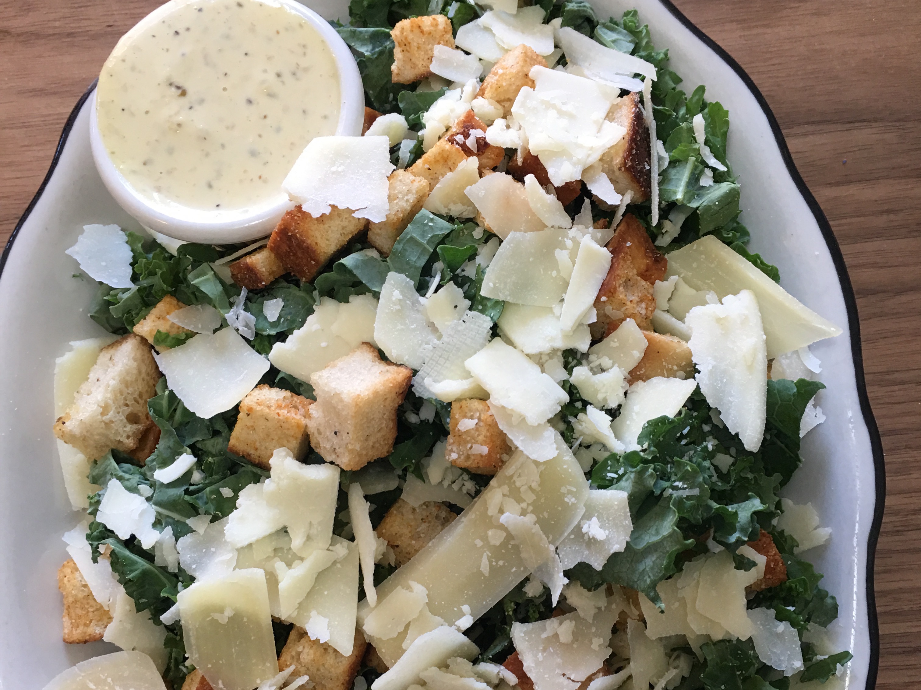 Kale & Caesar Salad.
