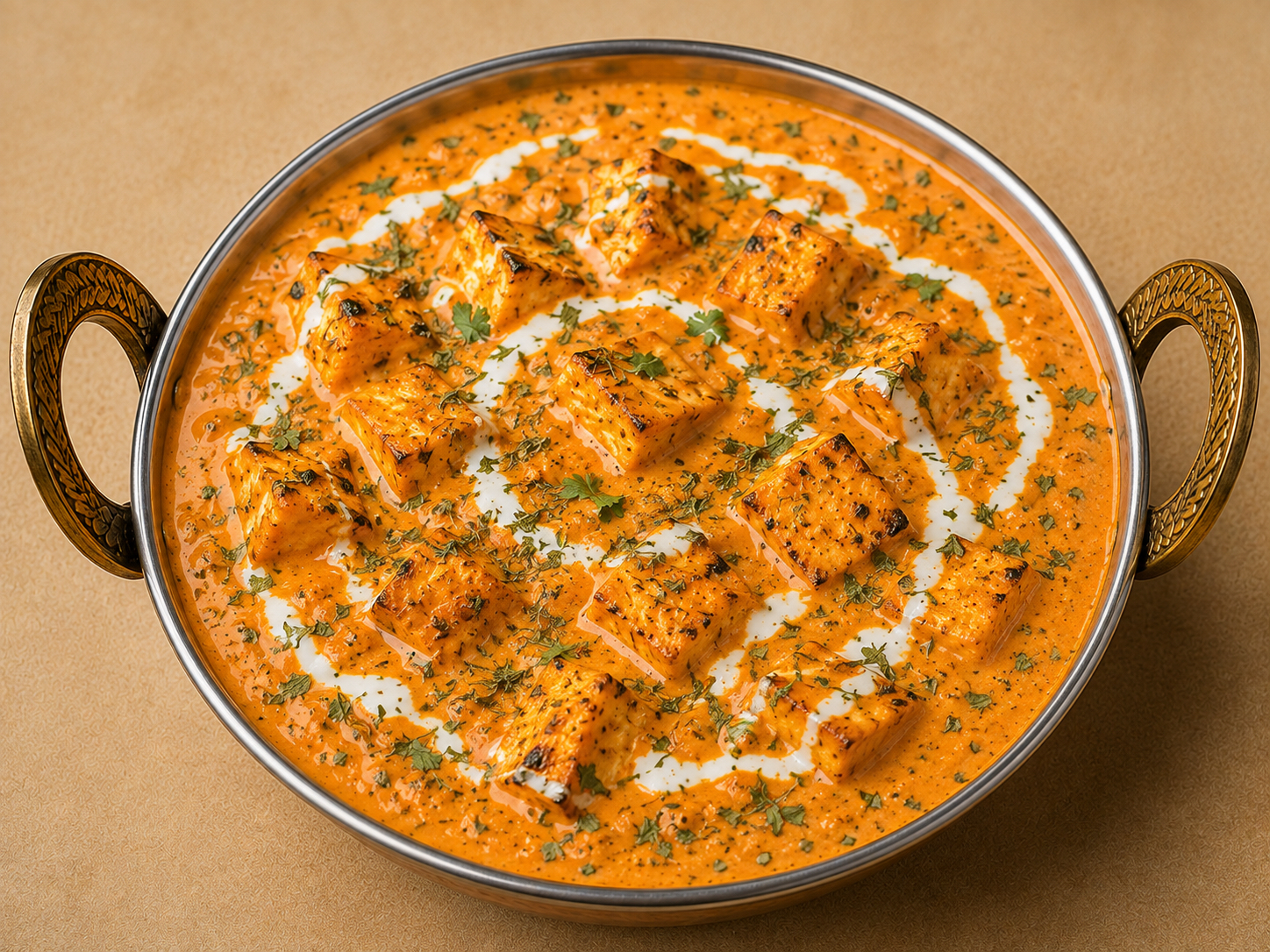Paneer Makhni.
