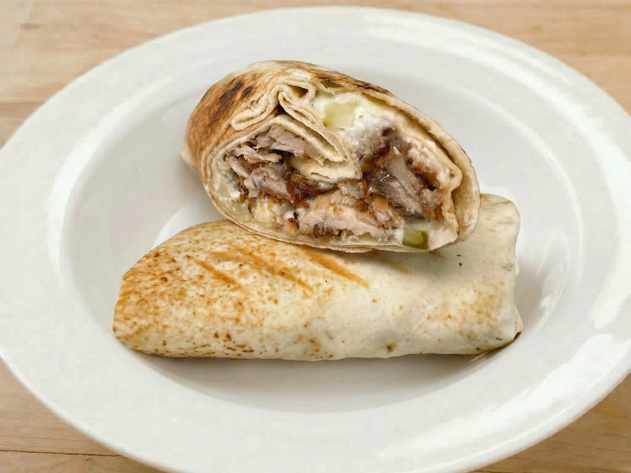 Chicken Shawarma Wrap.