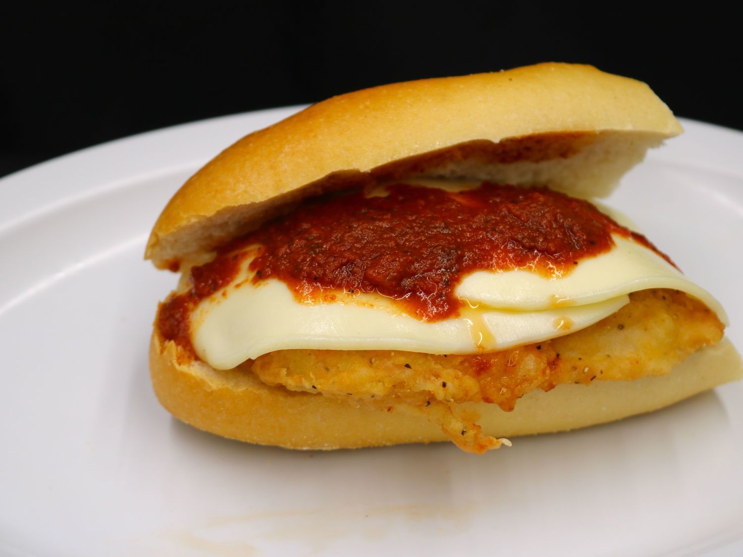 Half Chicken Parmigiana.