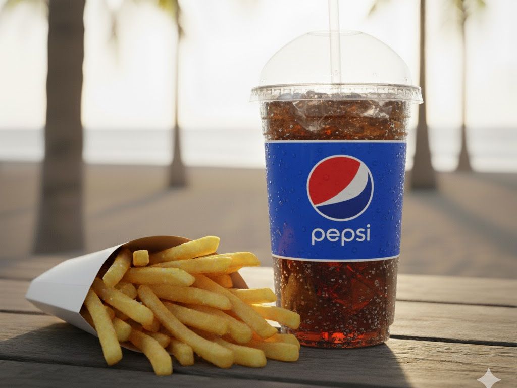 Fry Combo - Regular Drink (20oz).