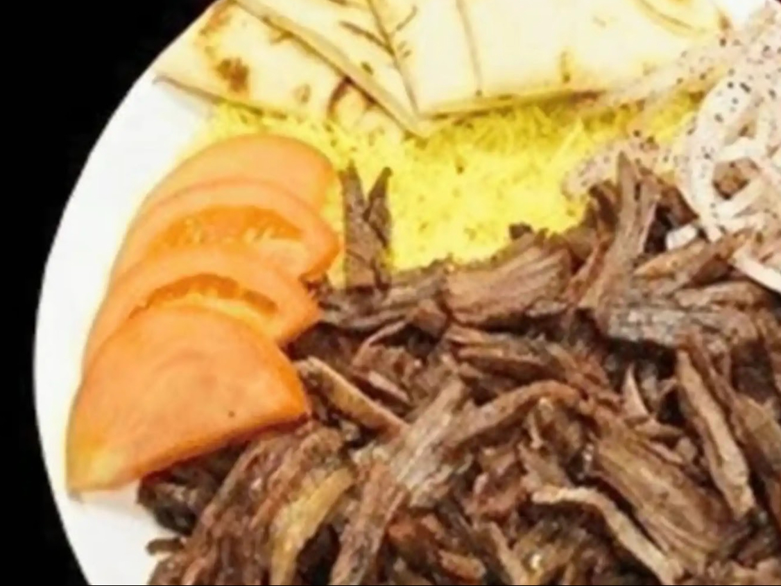 #18 Steak Shawarma Plate.