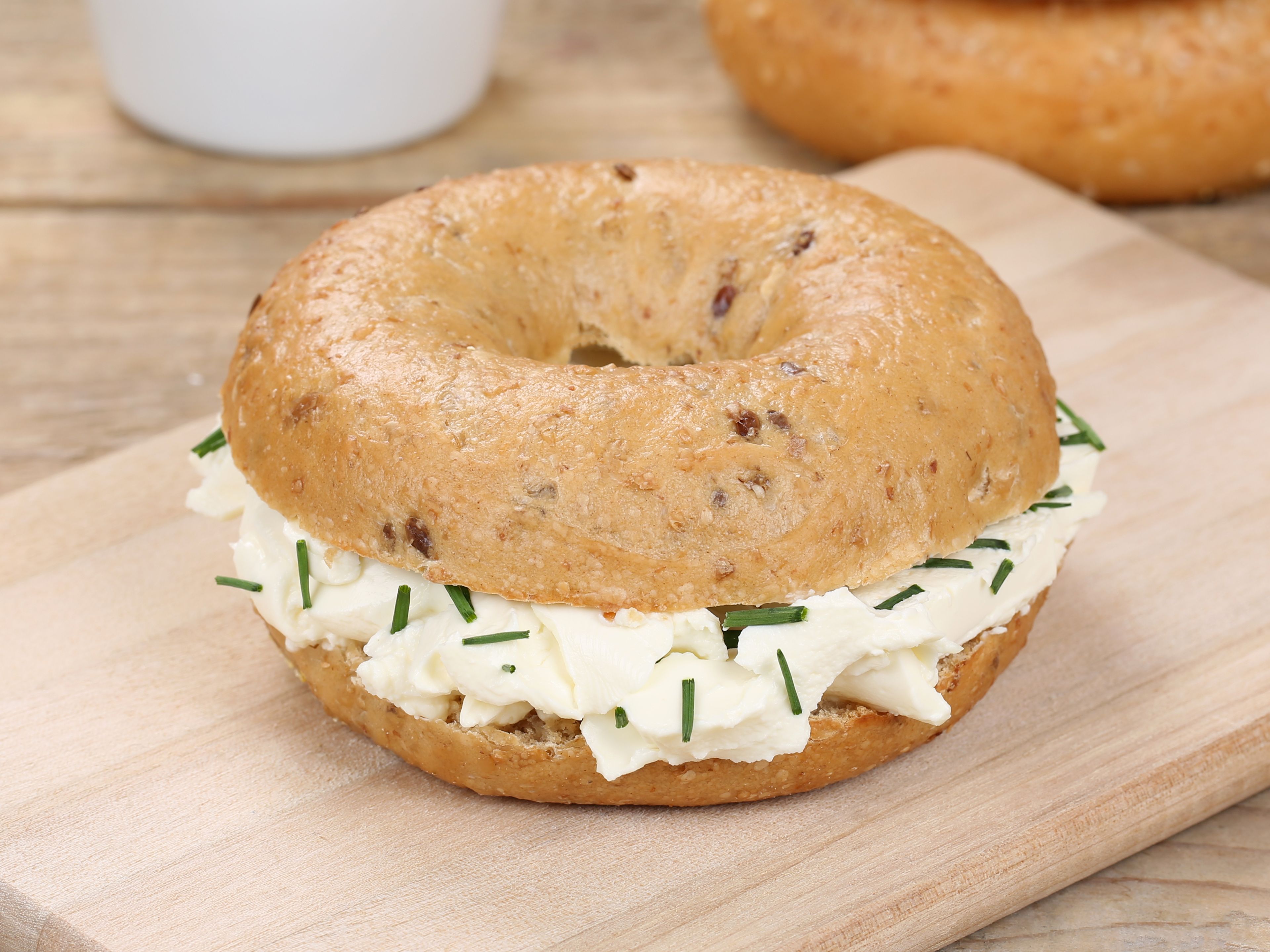 Everything Bagel + Cream Cheese.