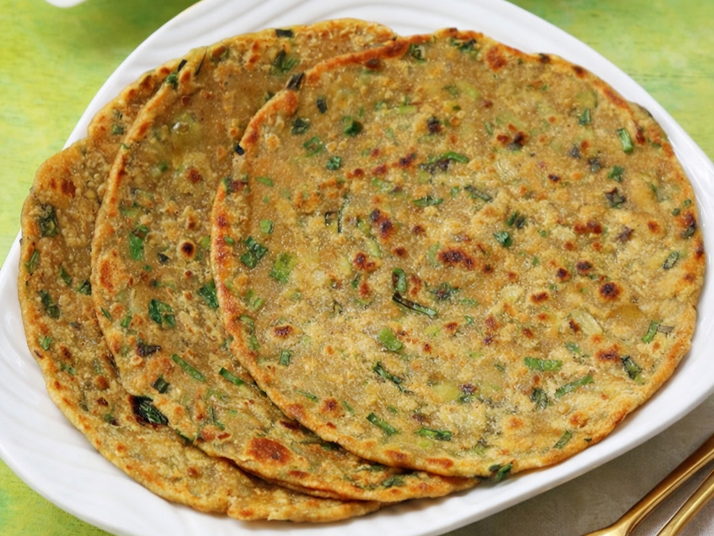 Onion Paratha.