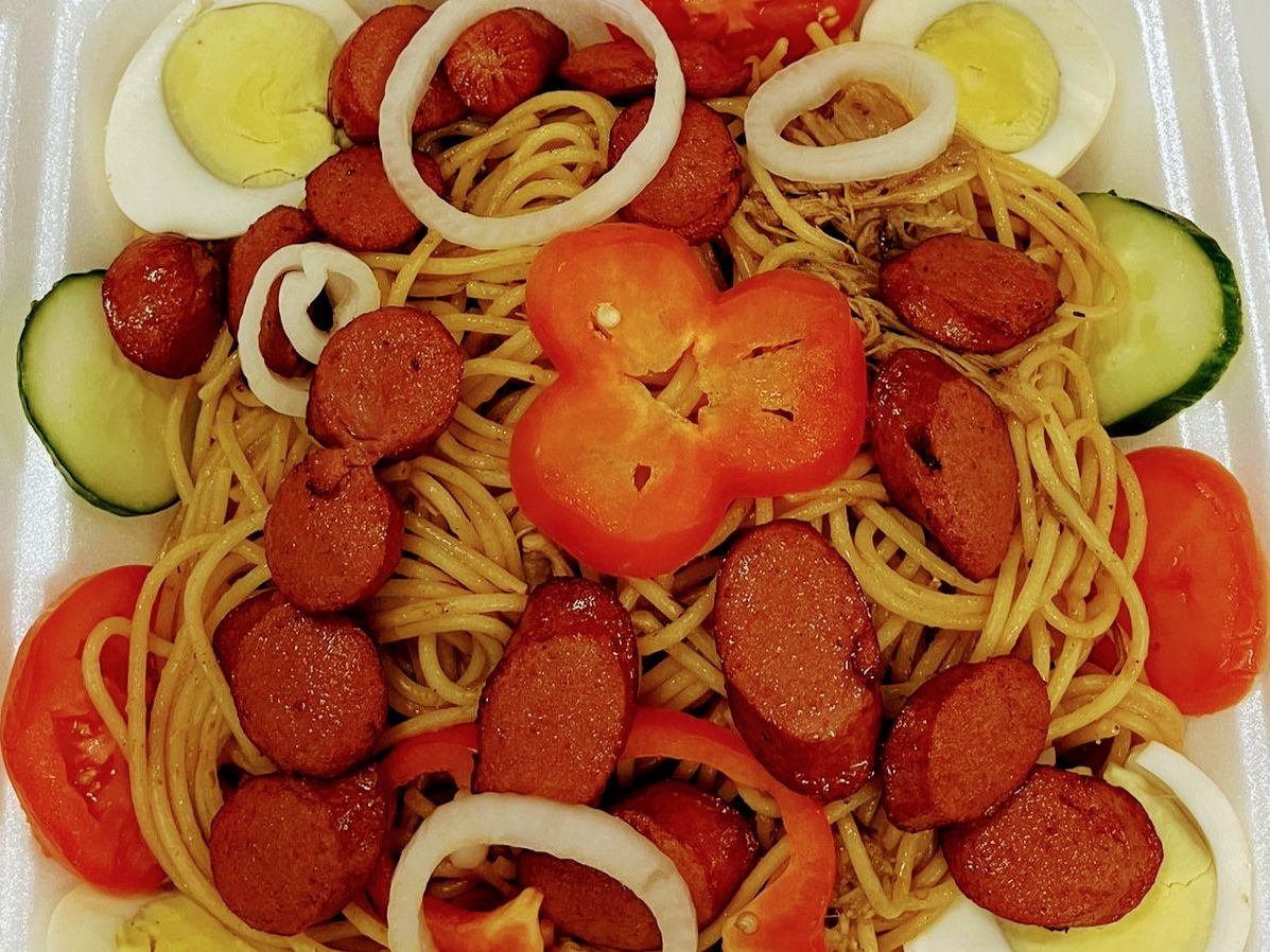 PASTA Haitian style.