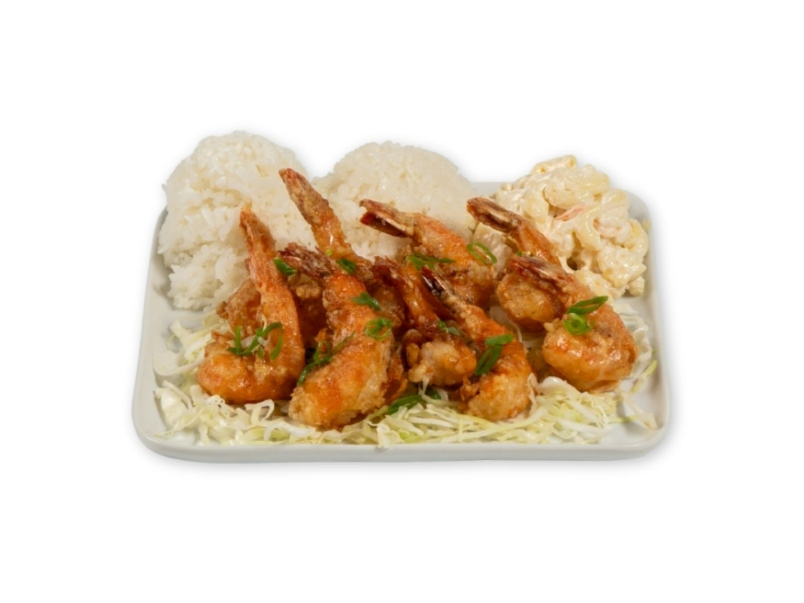 Garlic Shrimp Plate.