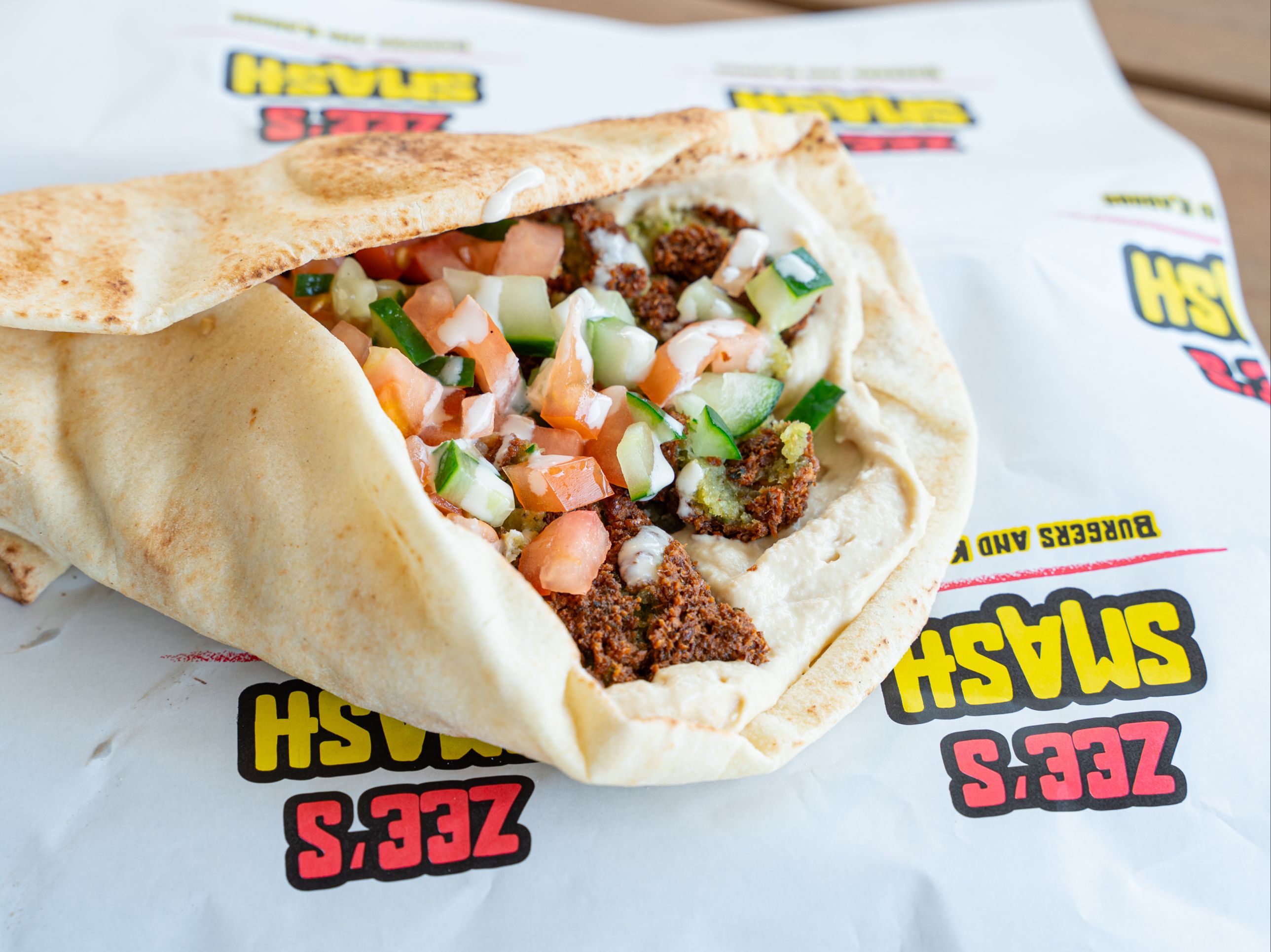 Falafel Wrap.