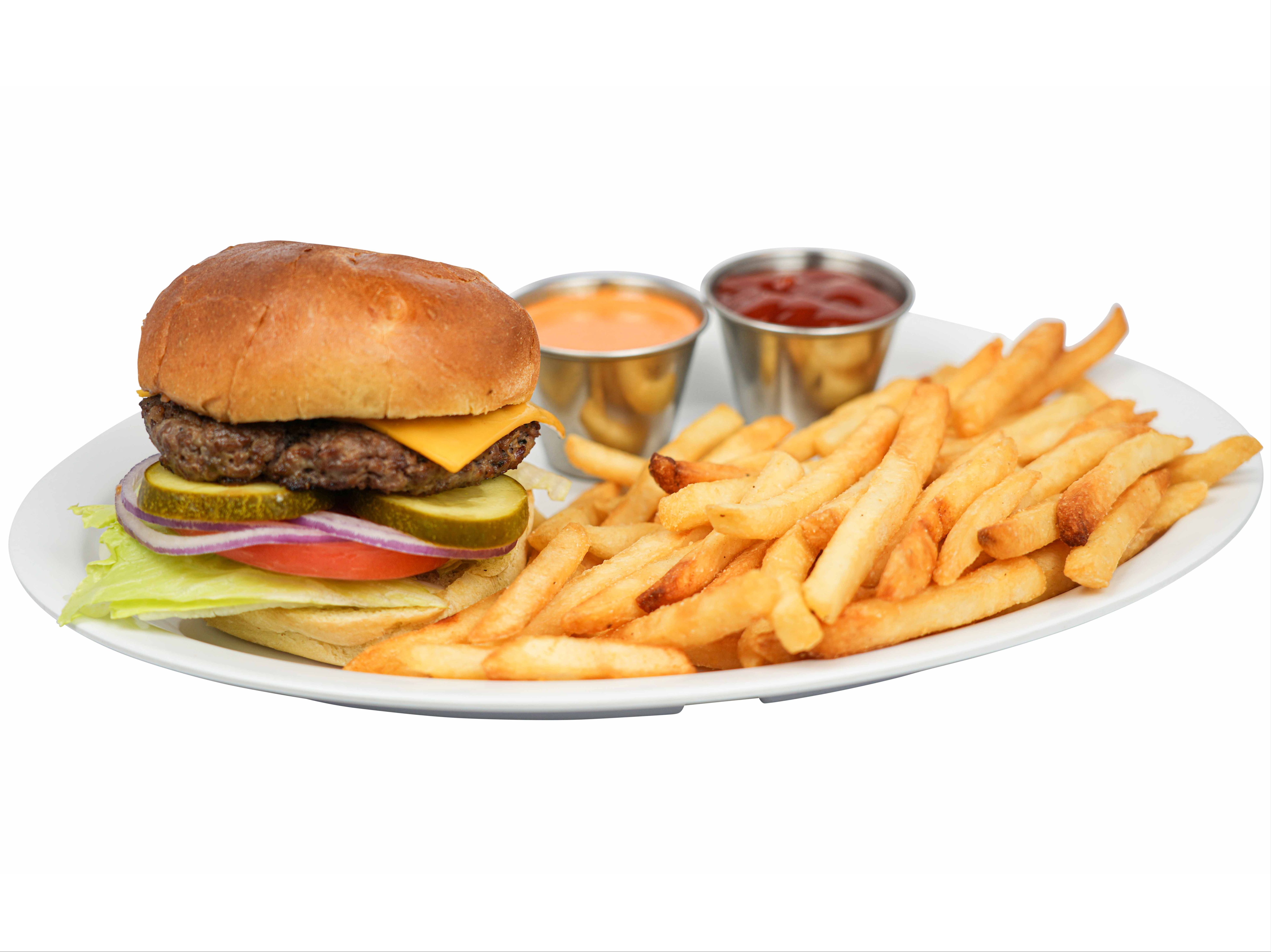 Lamb Burger.