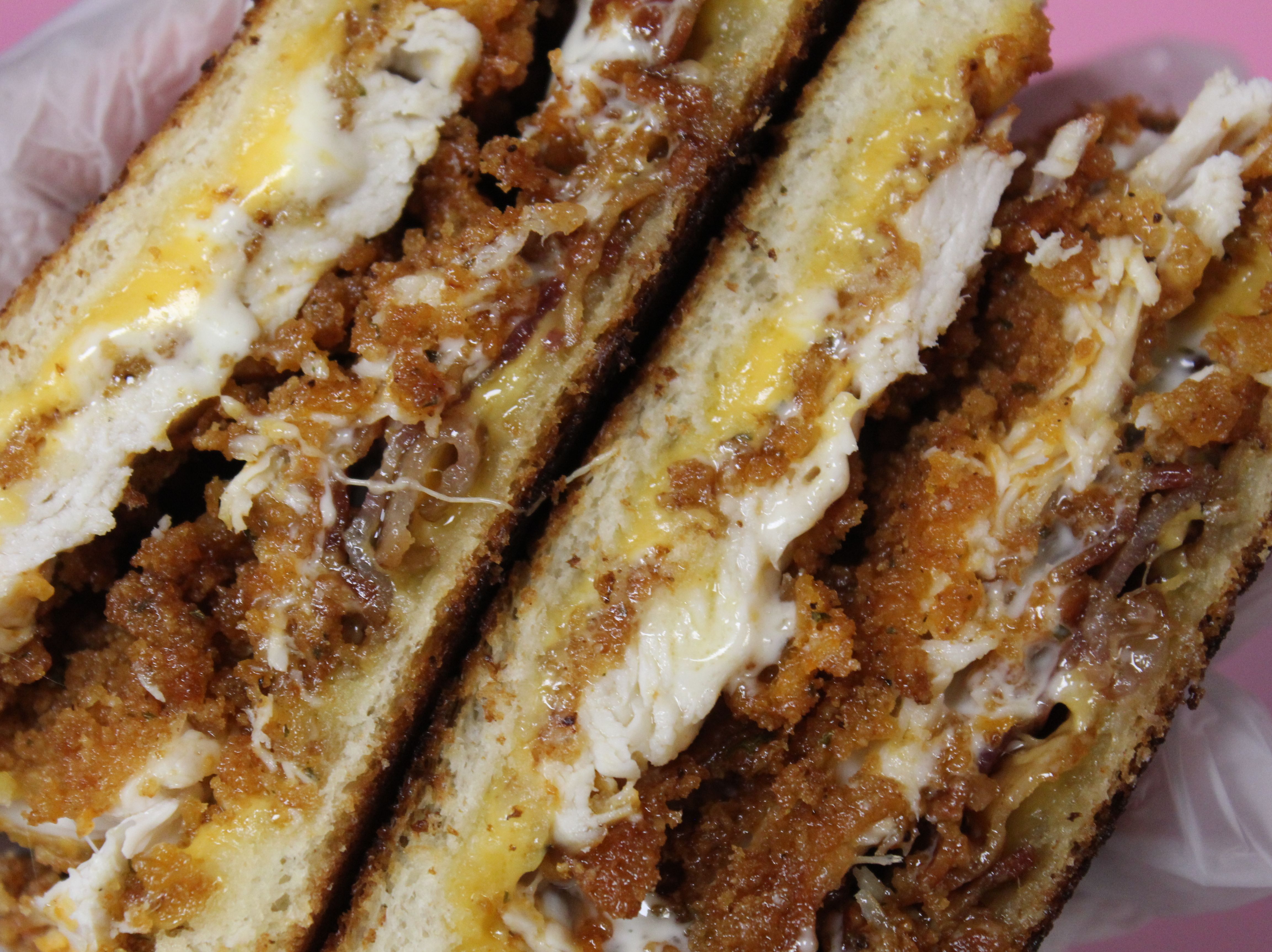 Cheddar, Bacon, Ranch Crispy Chicken.