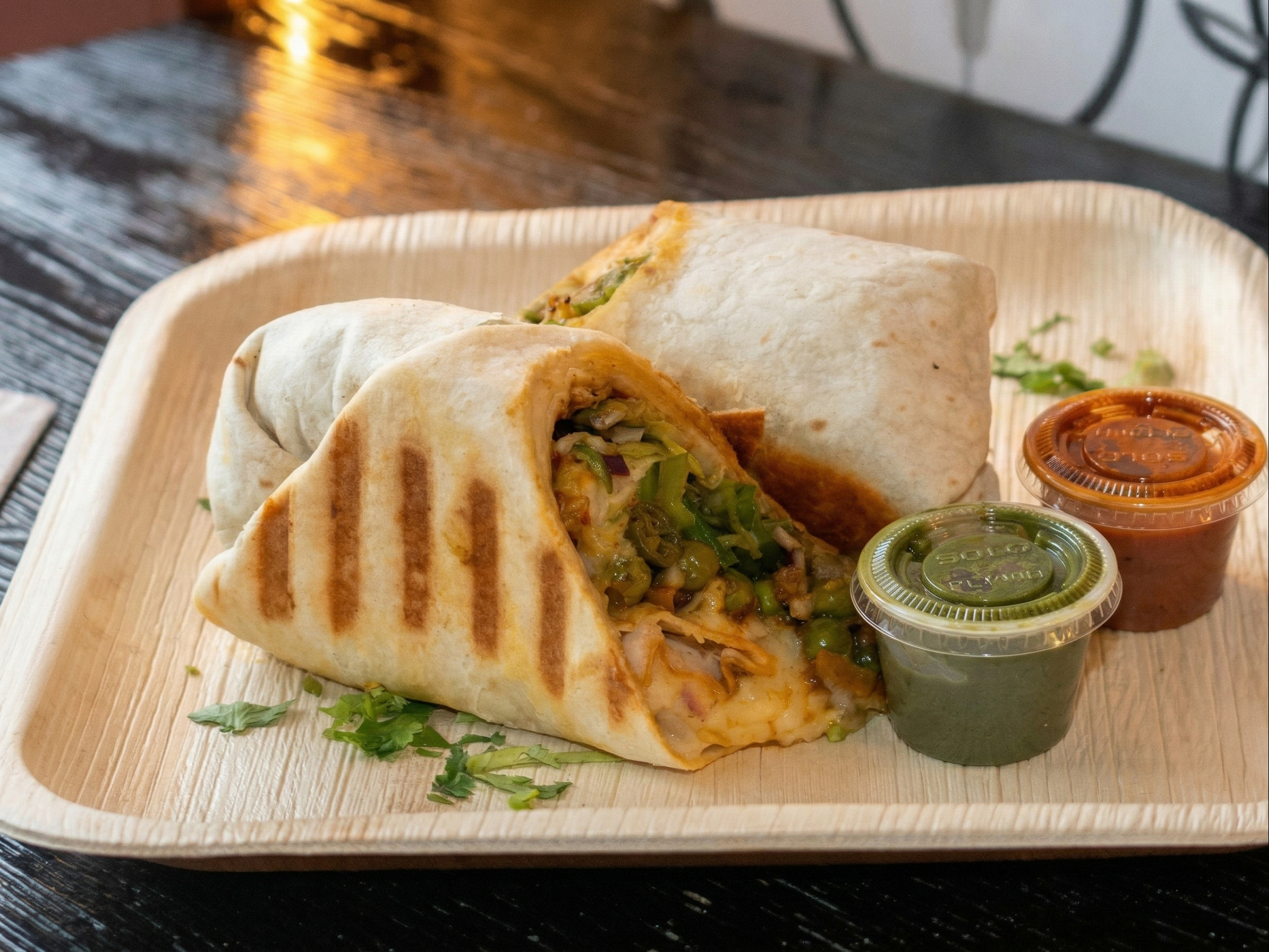 Desi Veggie Wrap.