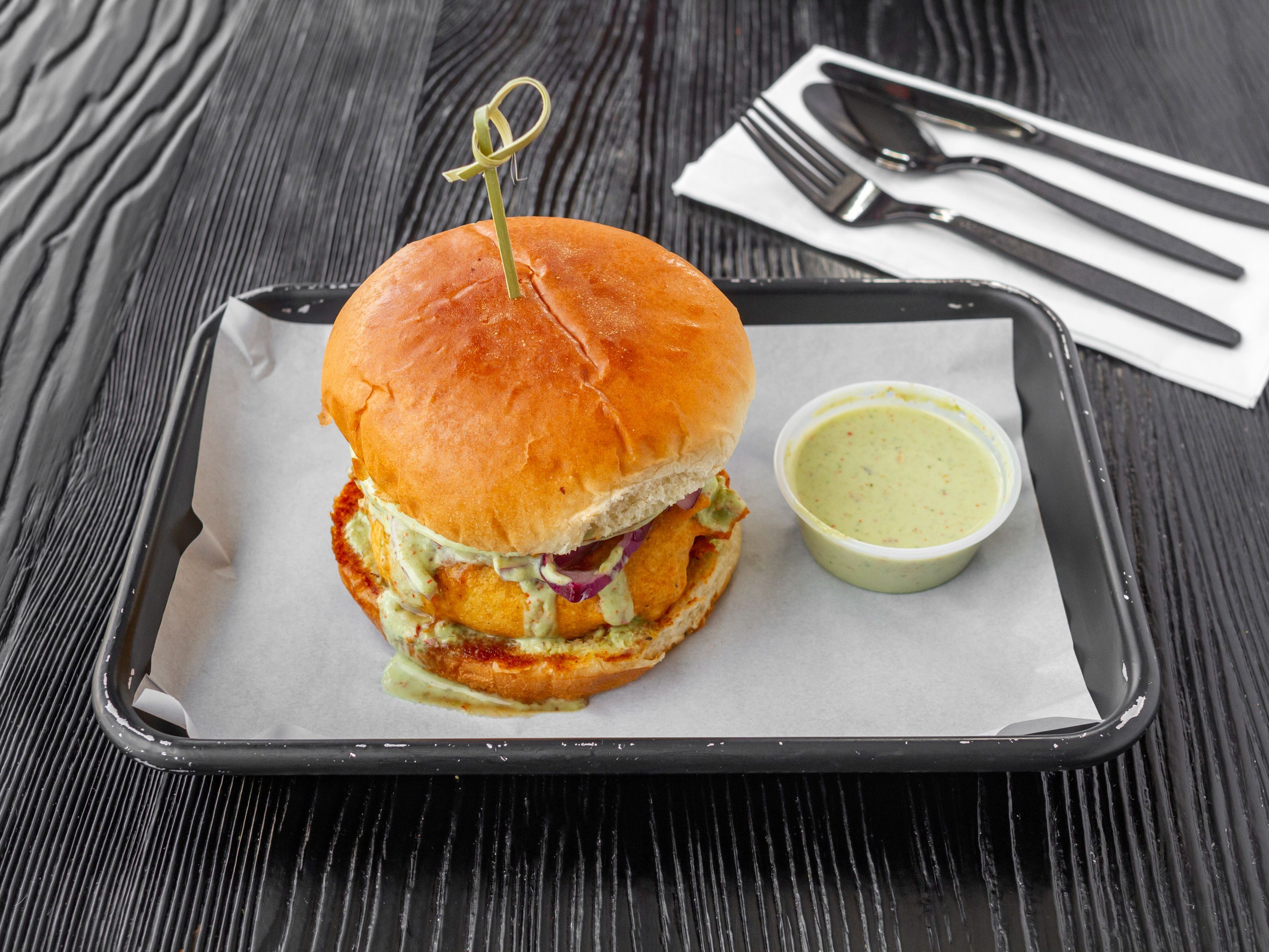 Aalo Tikki Burger
