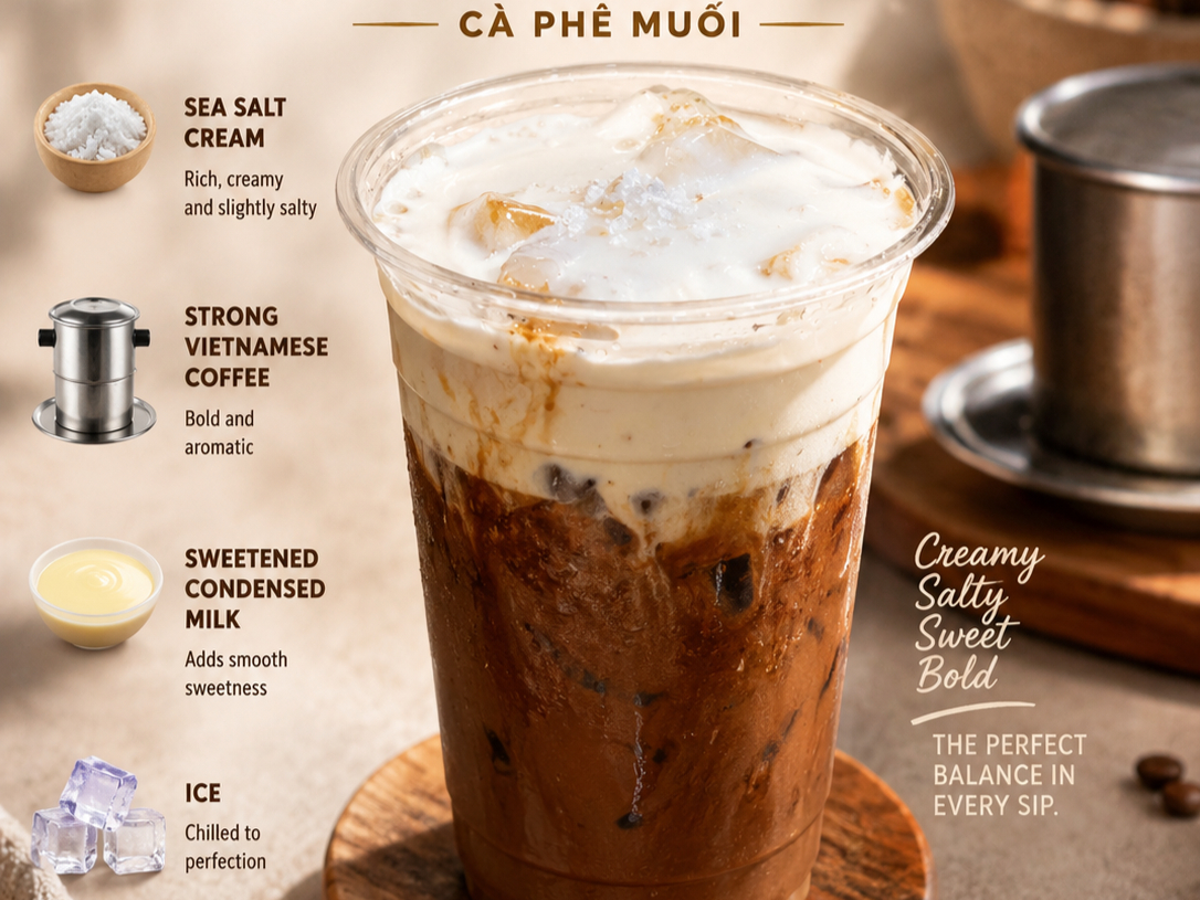 Sea Salt Coffee.