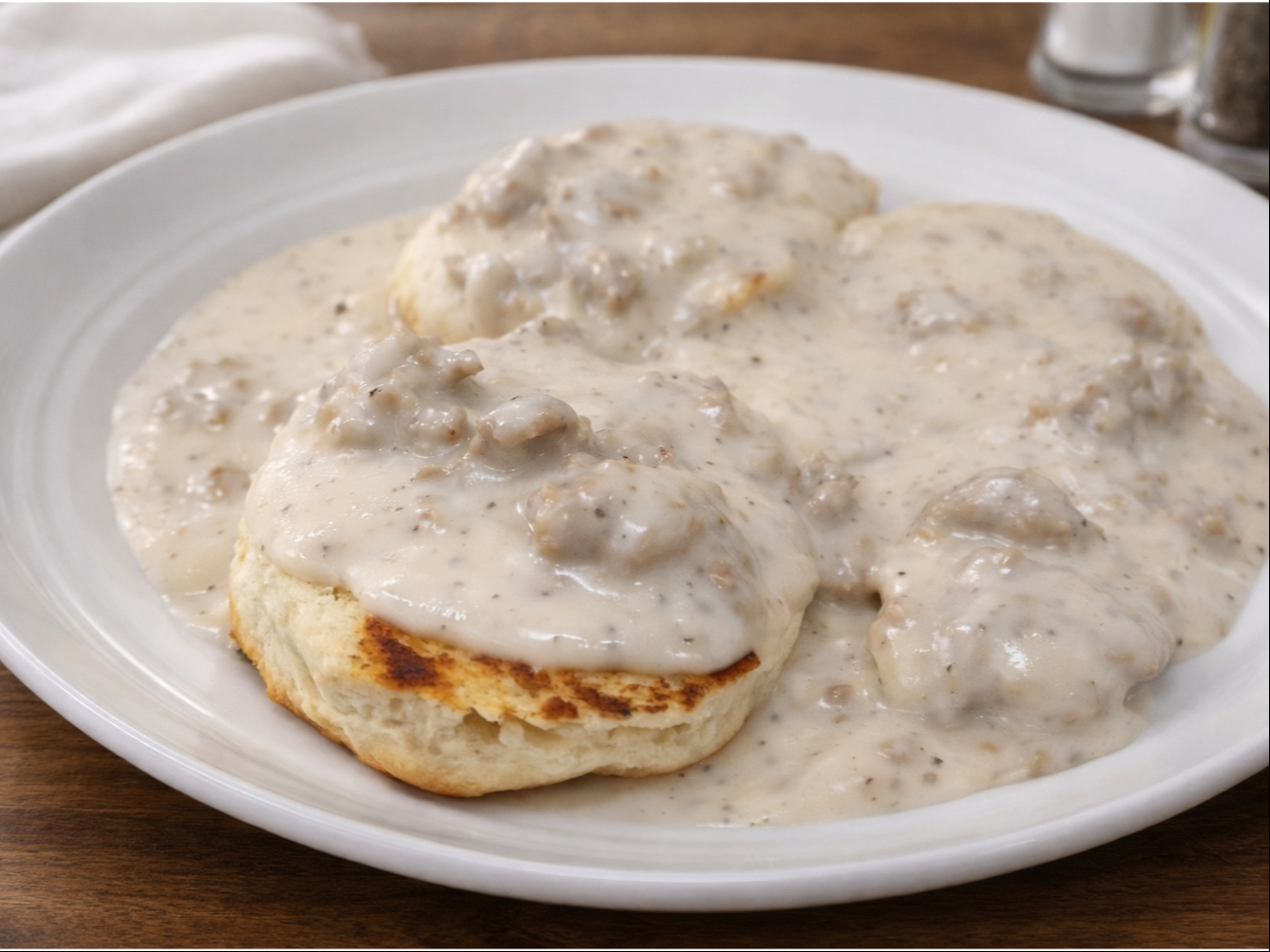 Biscuits and Gravy (Full Order).
