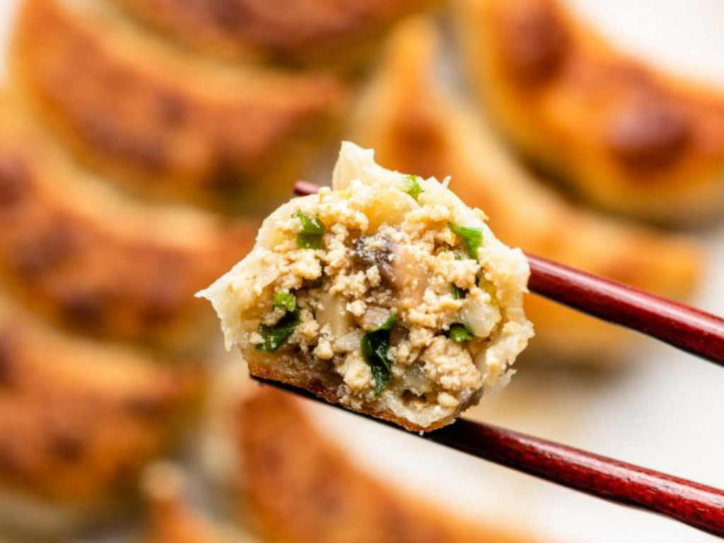 Vegetable Gyozas.