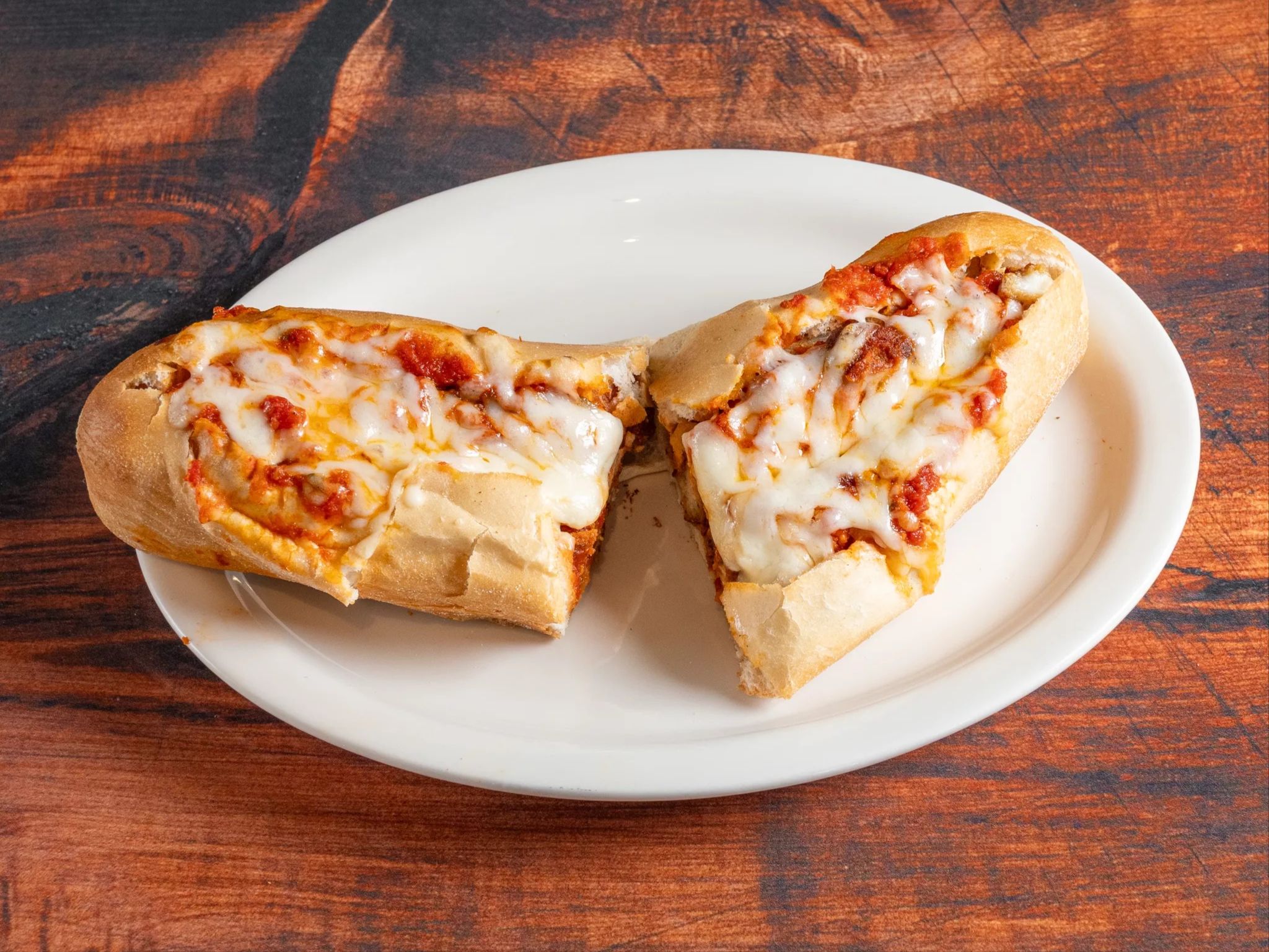 Chicken Parmigiana Sub.