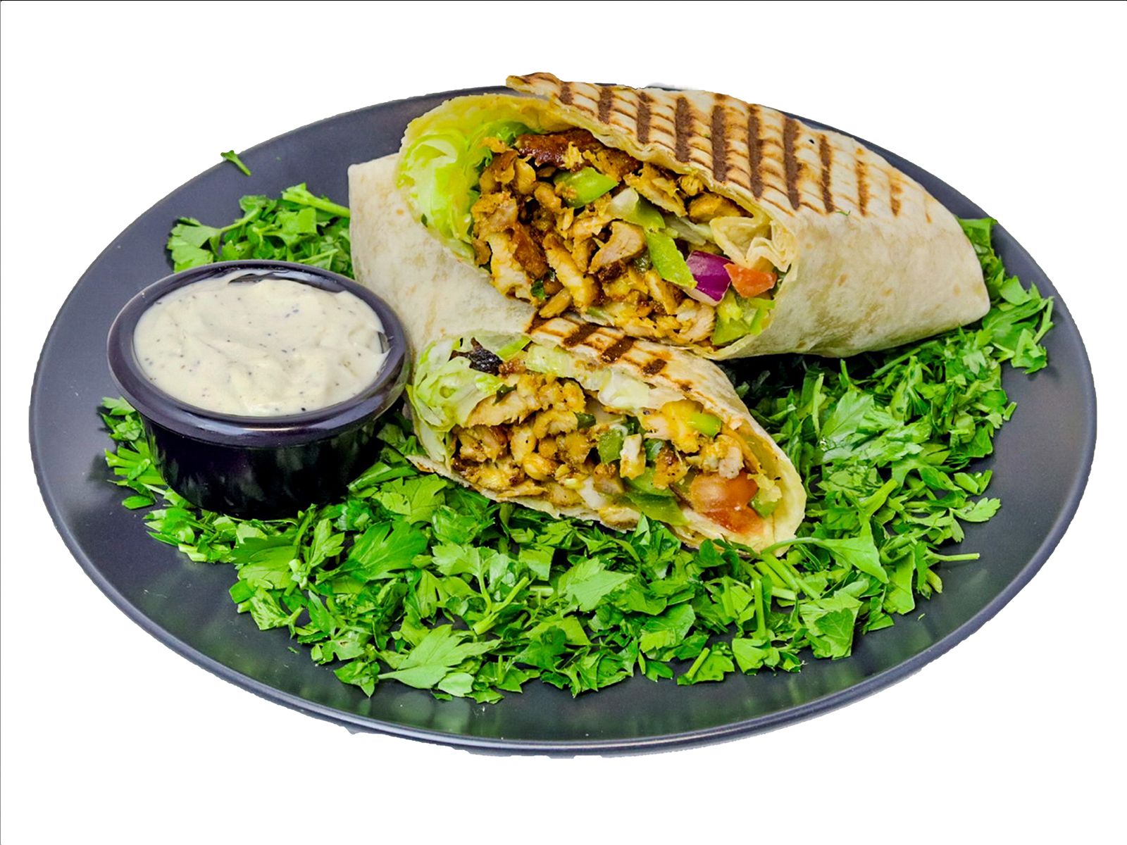 Chicken Shawarma Wrap.