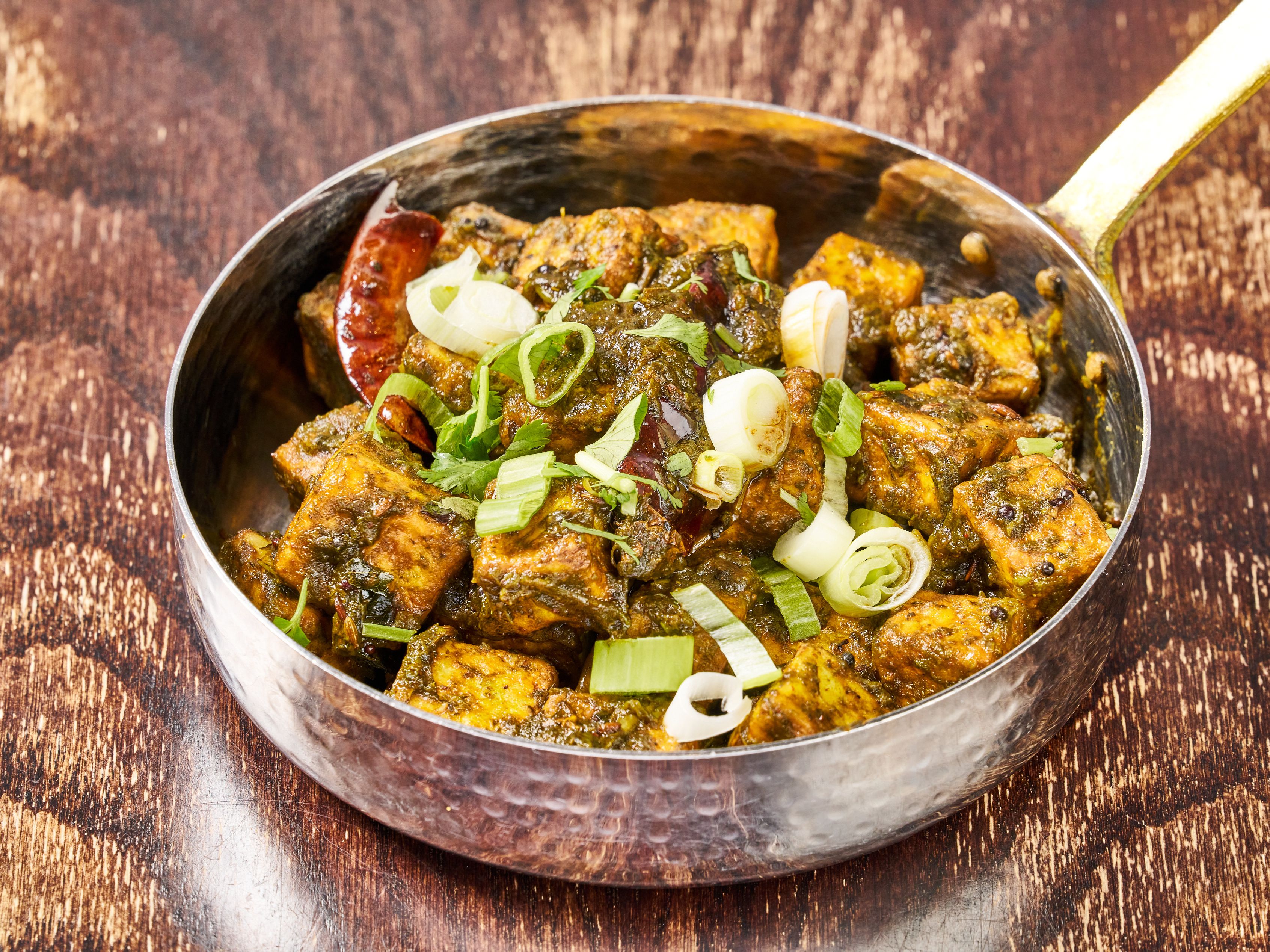 "Gongura" Paneer.