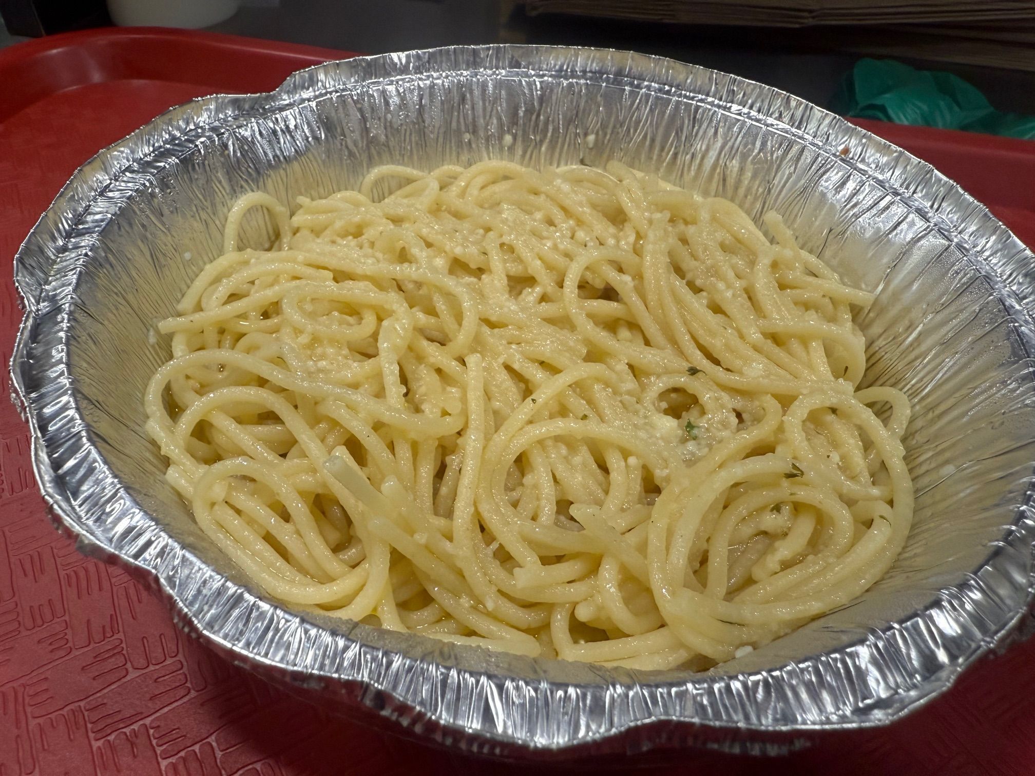 Kids Pasta with Garlic Butter & Parm Cheese (online)
