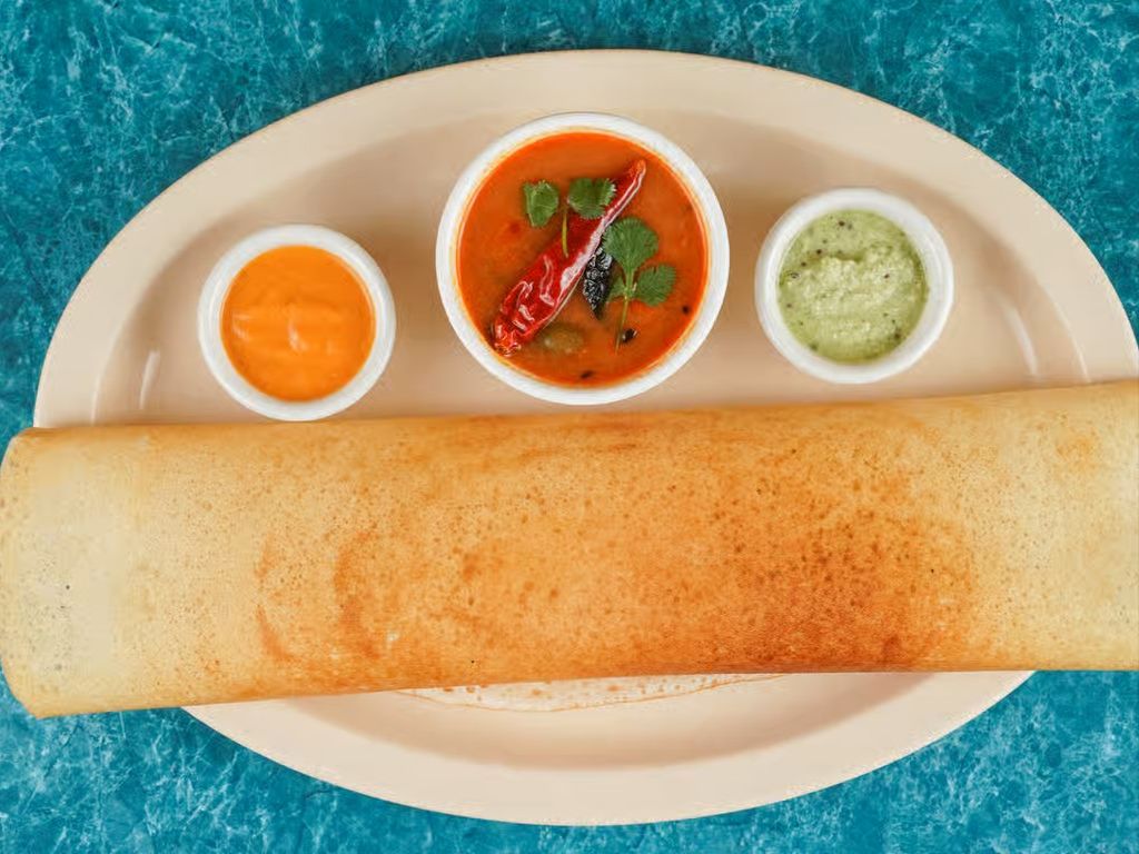Aloo Masala Dosa.