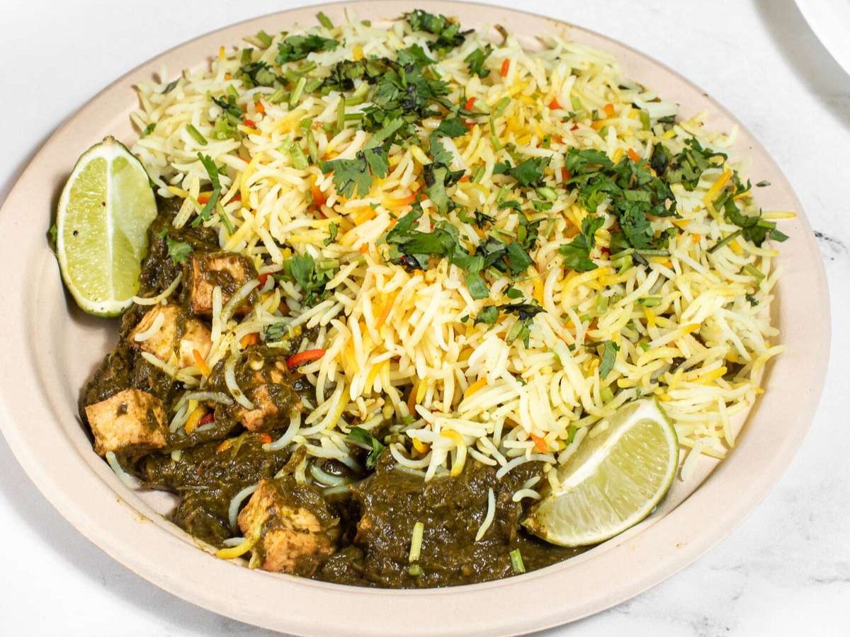 Gongura Panner Biryani.