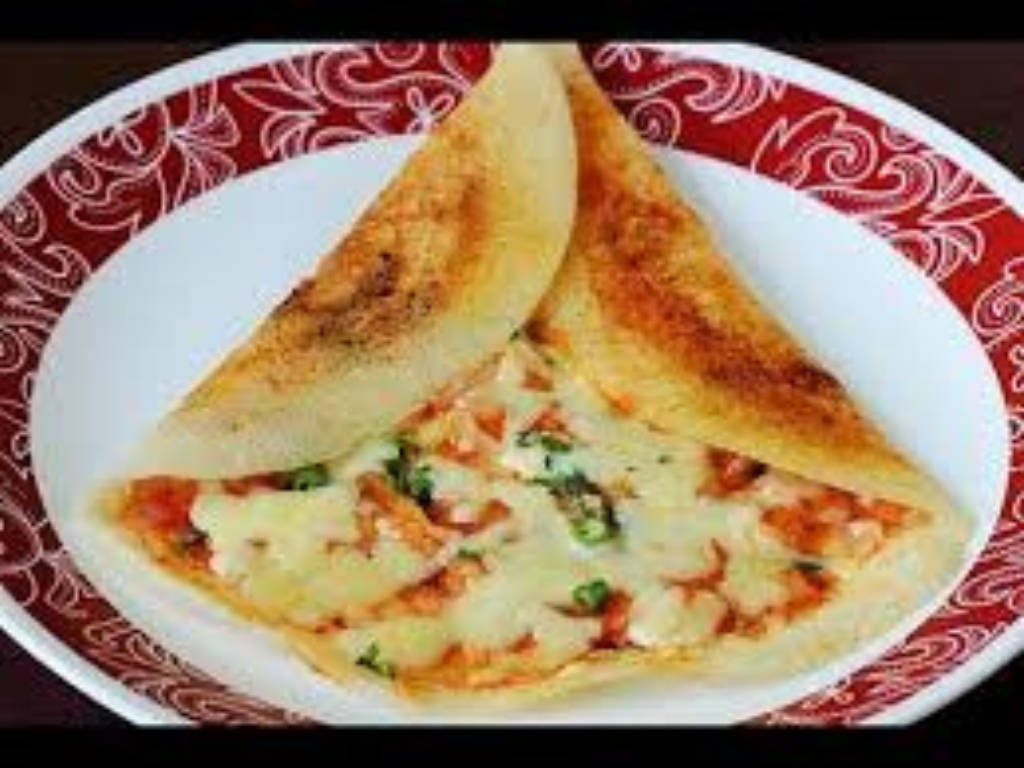 Mini Cheese Dosa.