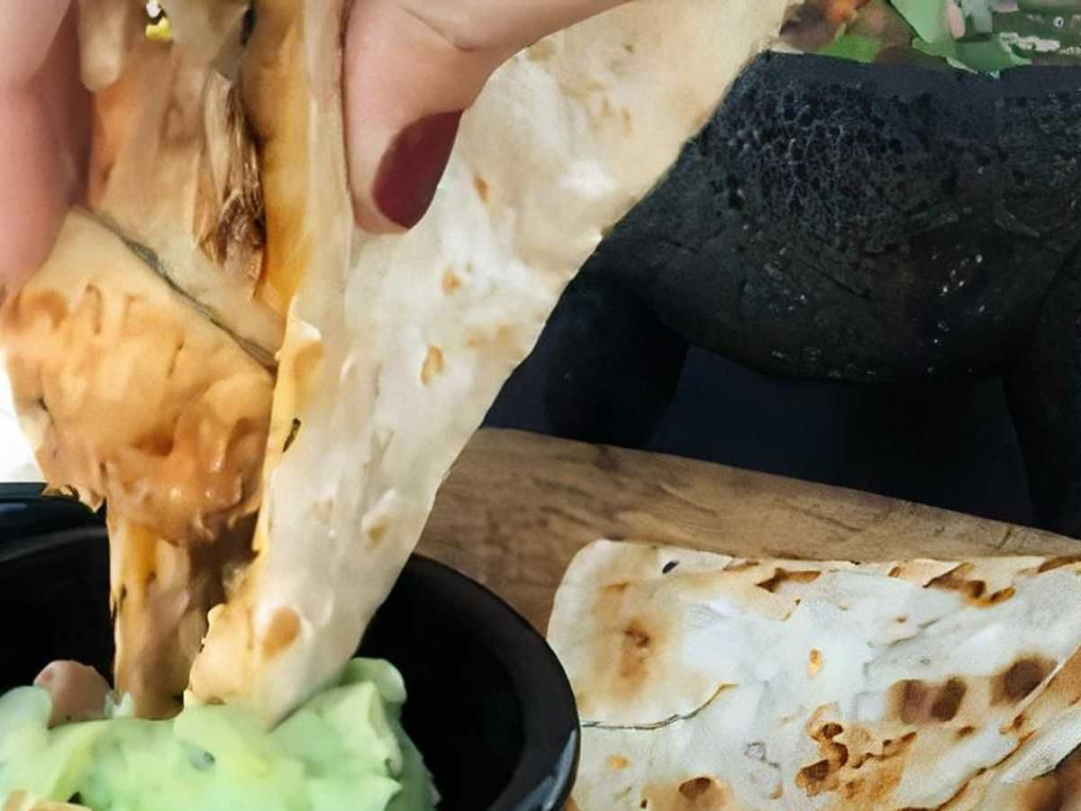 Cheese Quesadilla.