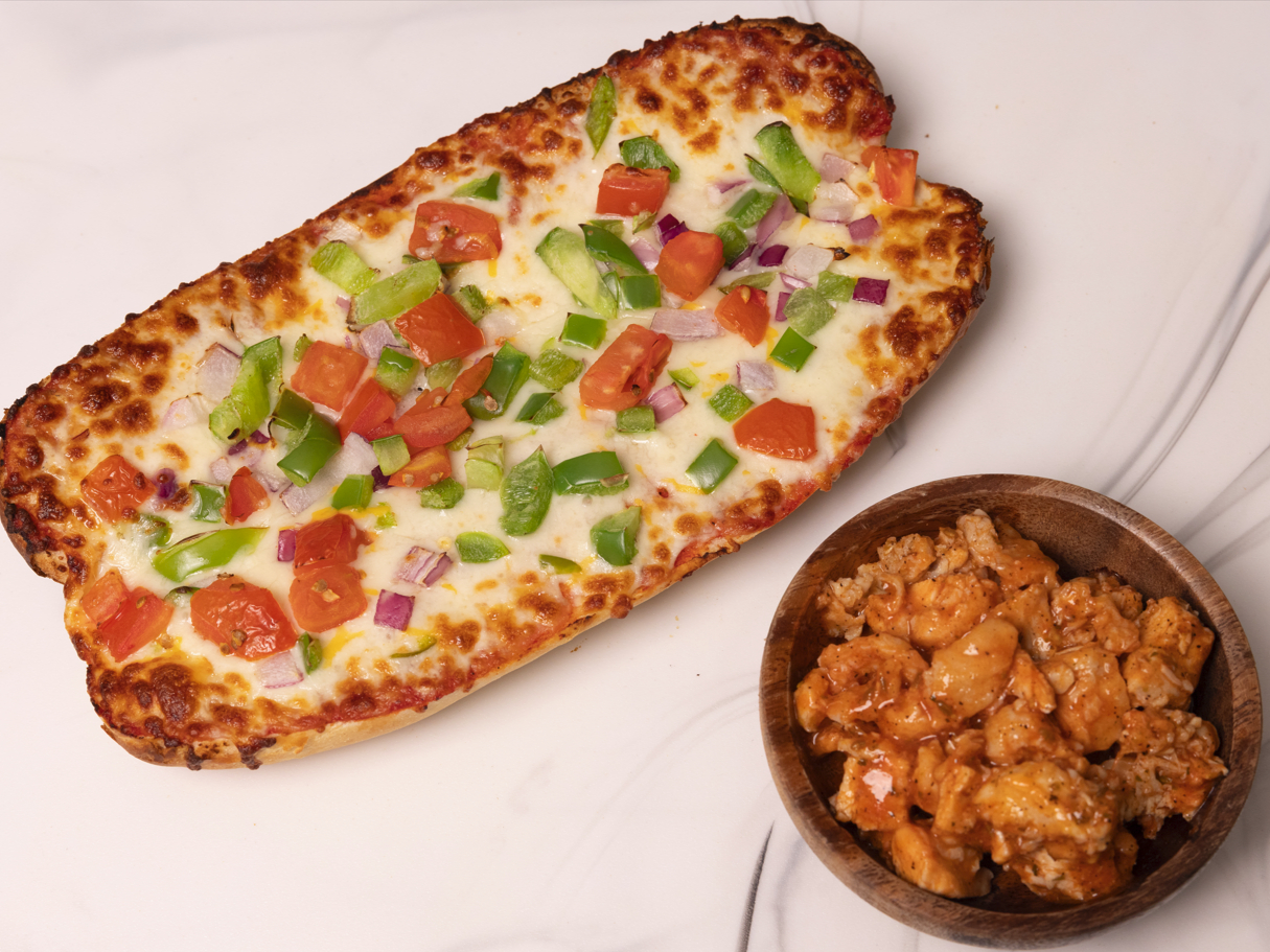 Halal Buffalo Chicken Sub.