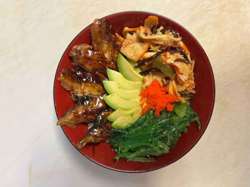 Eel Bowl.