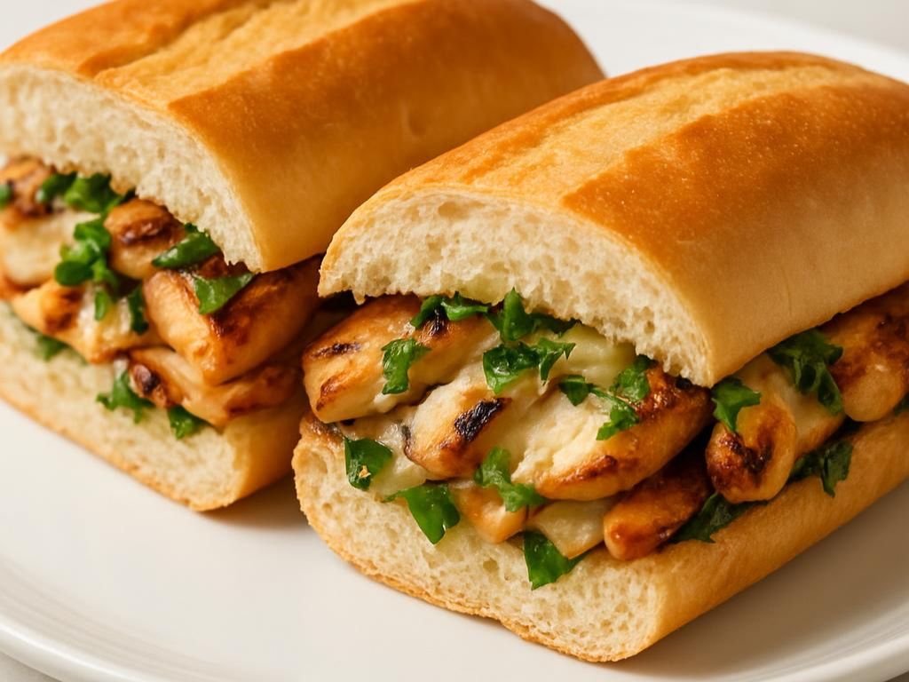 Grilled Chicken Sub 10".