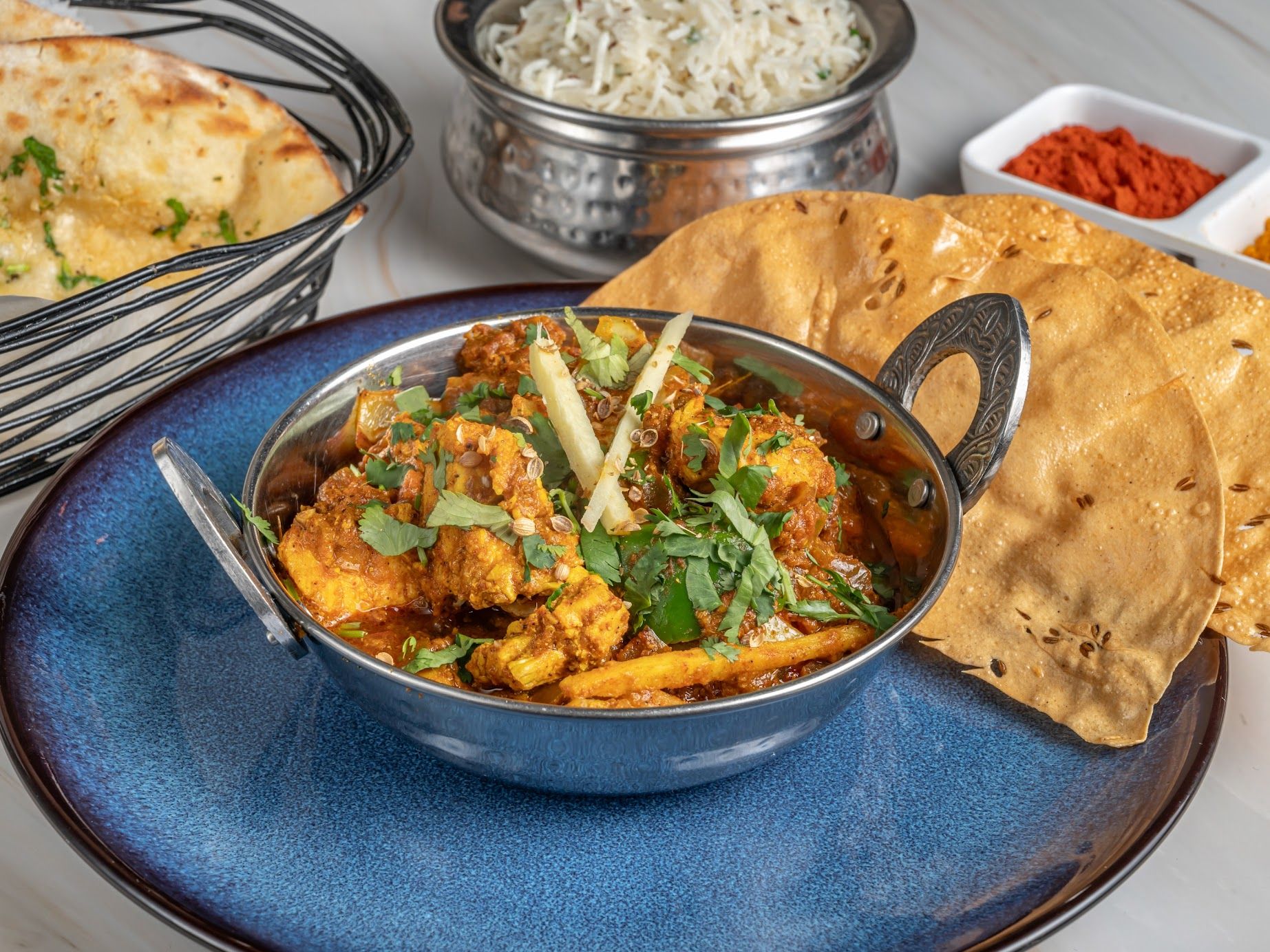 Karahi Vegetables (Vegan).