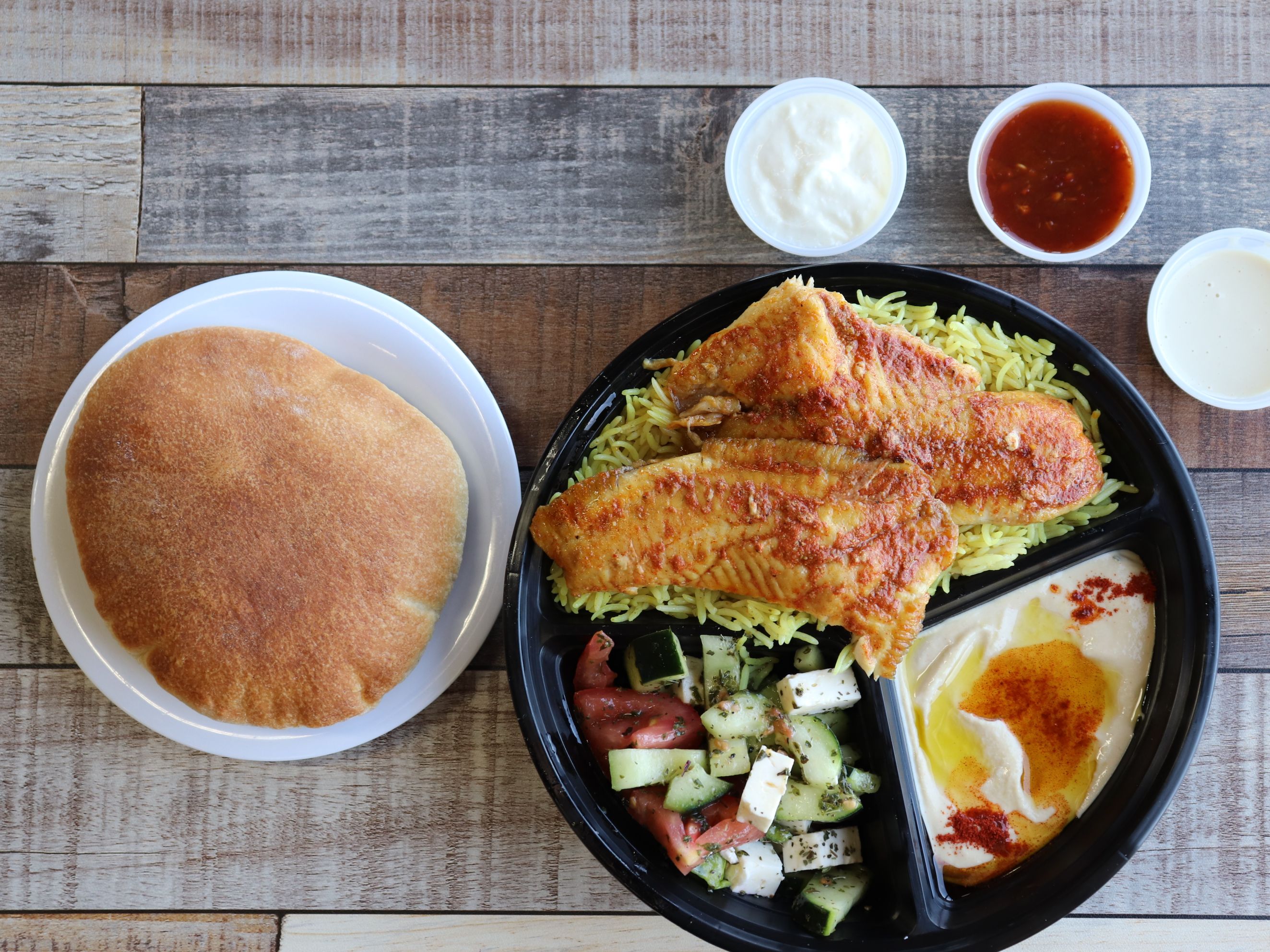 Fried Chicken Plate.