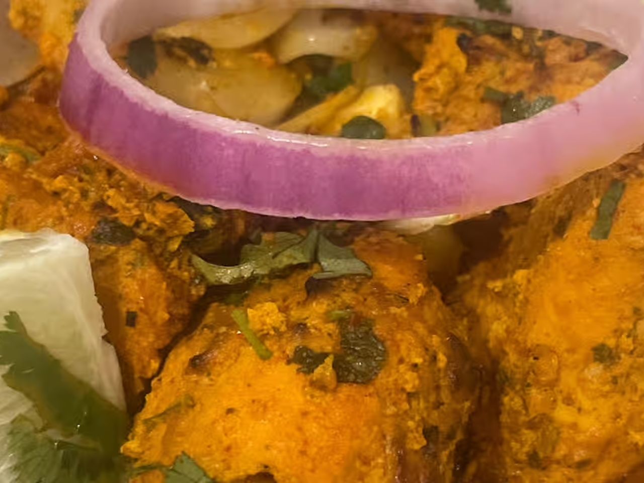 Chicken Tikka Kebab (5) (Appetizer).