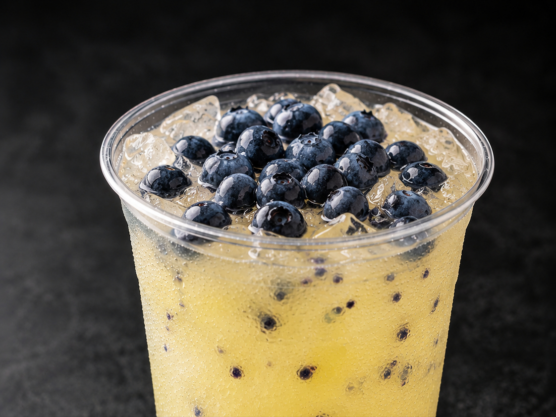 Medium Blueberry Lemonade.
