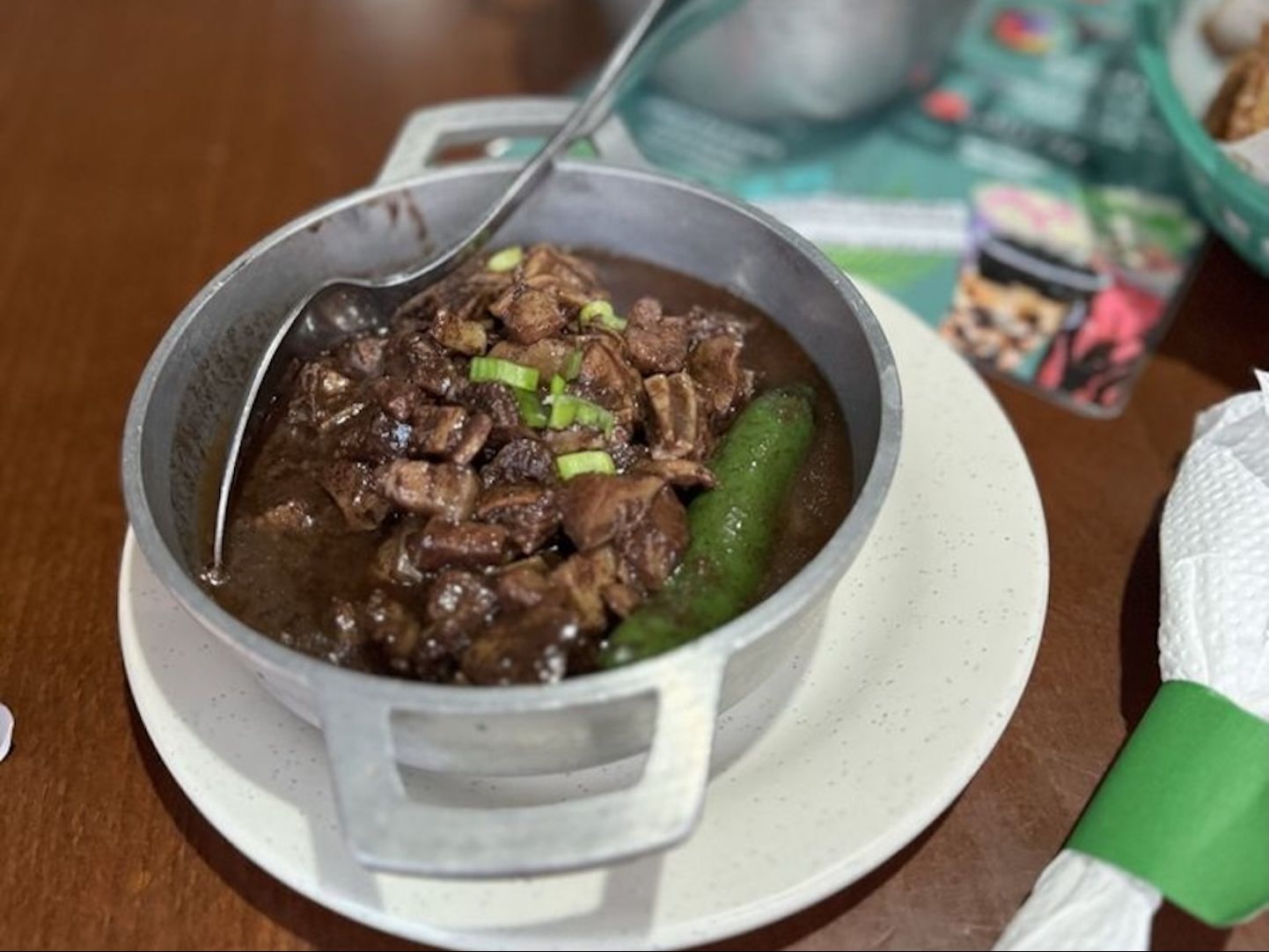 Pork Dinuguan.