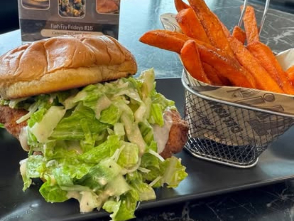 Chicken Caesar Sandwich.