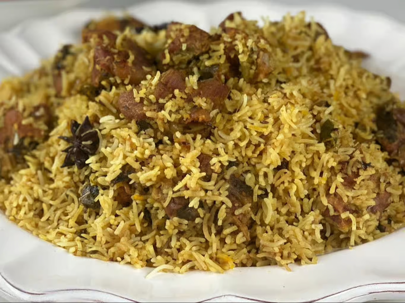 Biryani Platter Mutton.