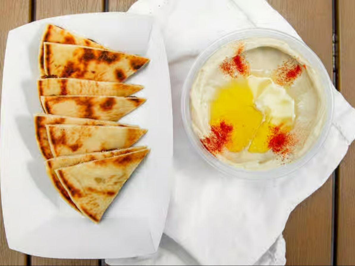 Hummus Plate.