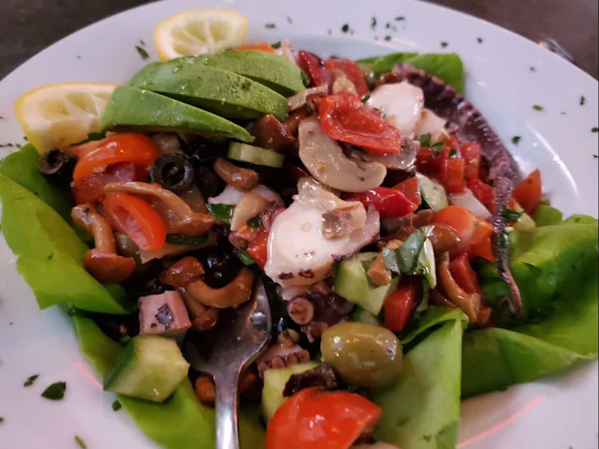 Octopus Salad.