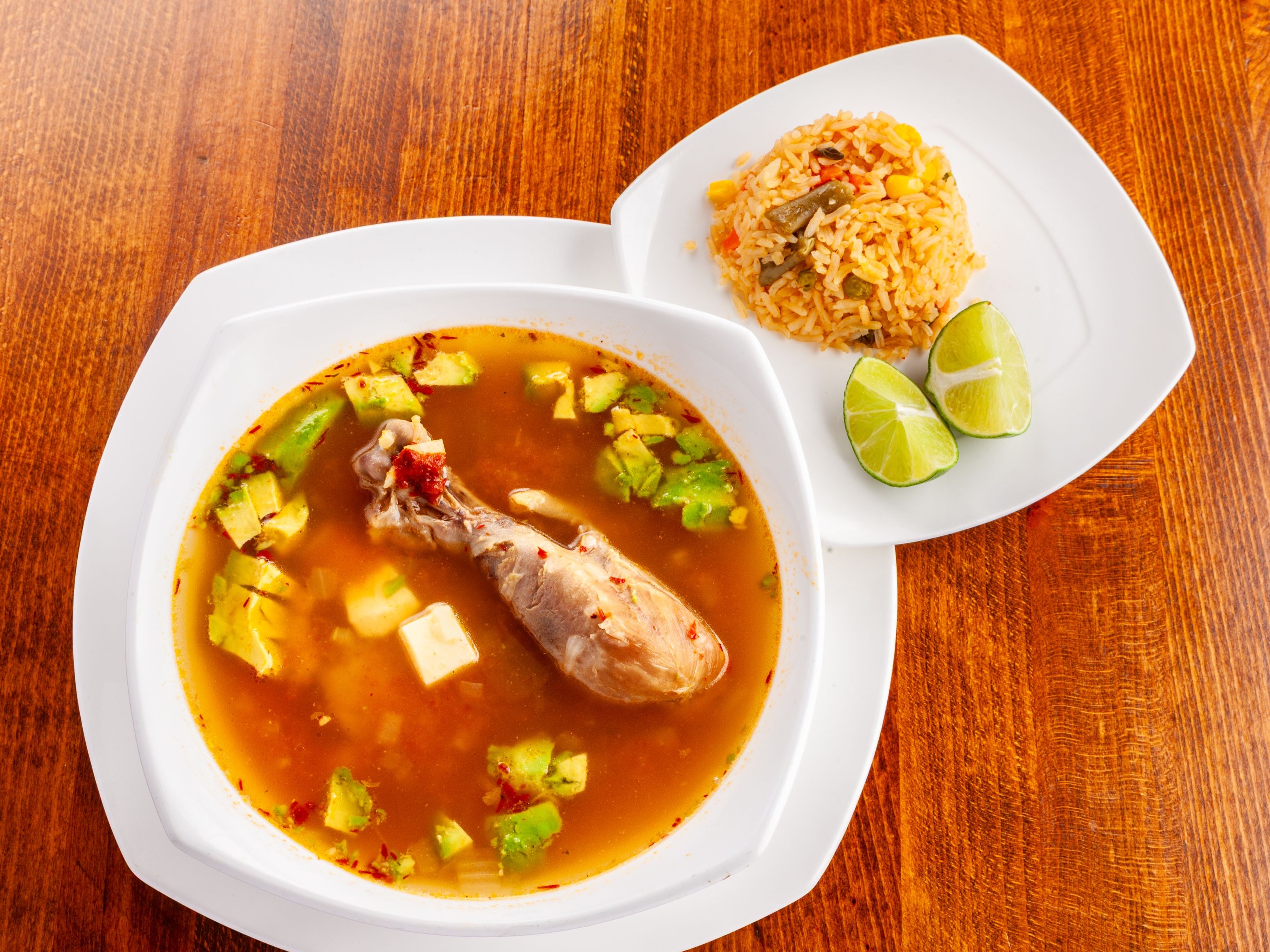 Caldo Taxqueño.
