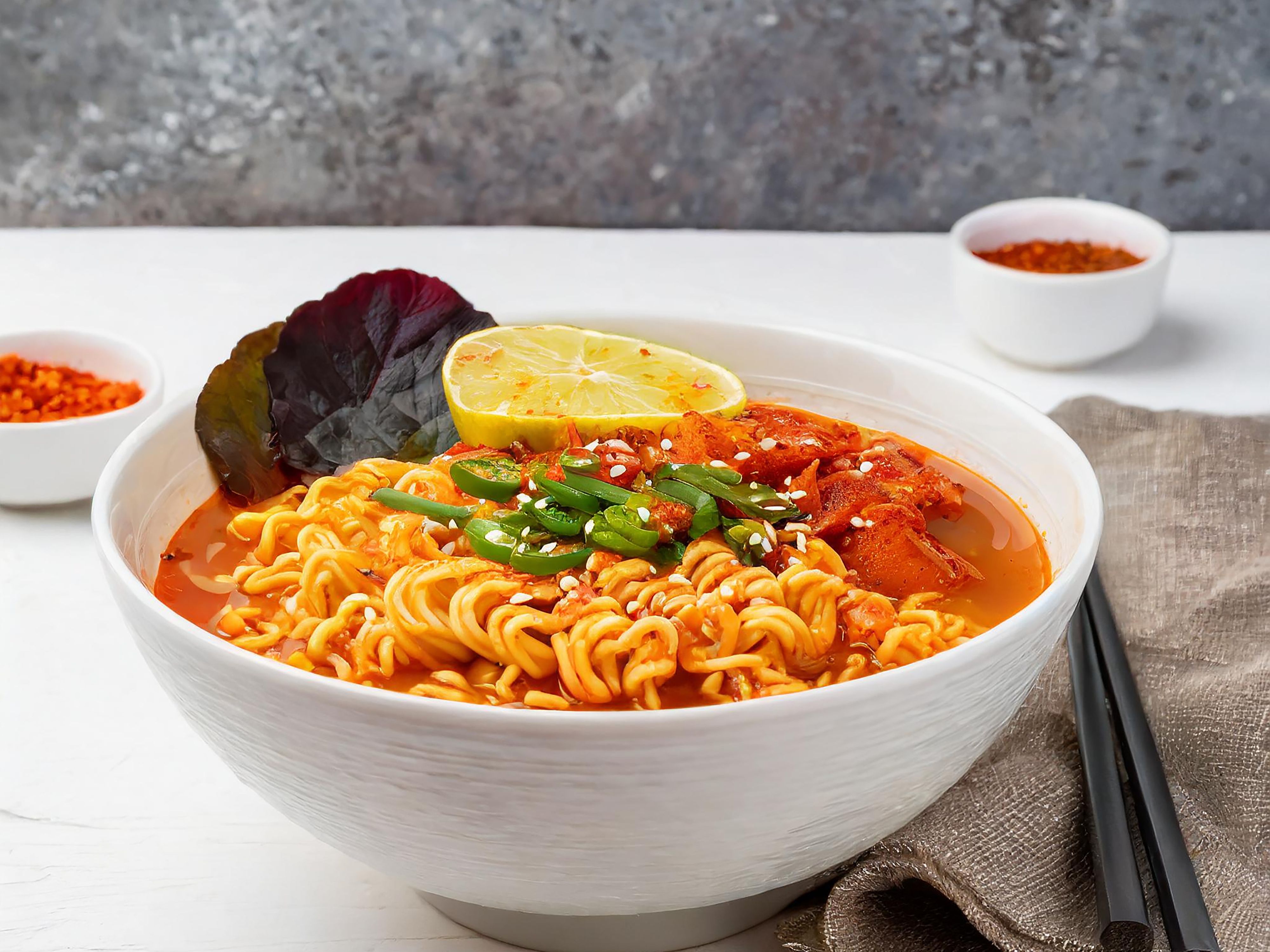 Shoyu Ramen Chicken & Beef.