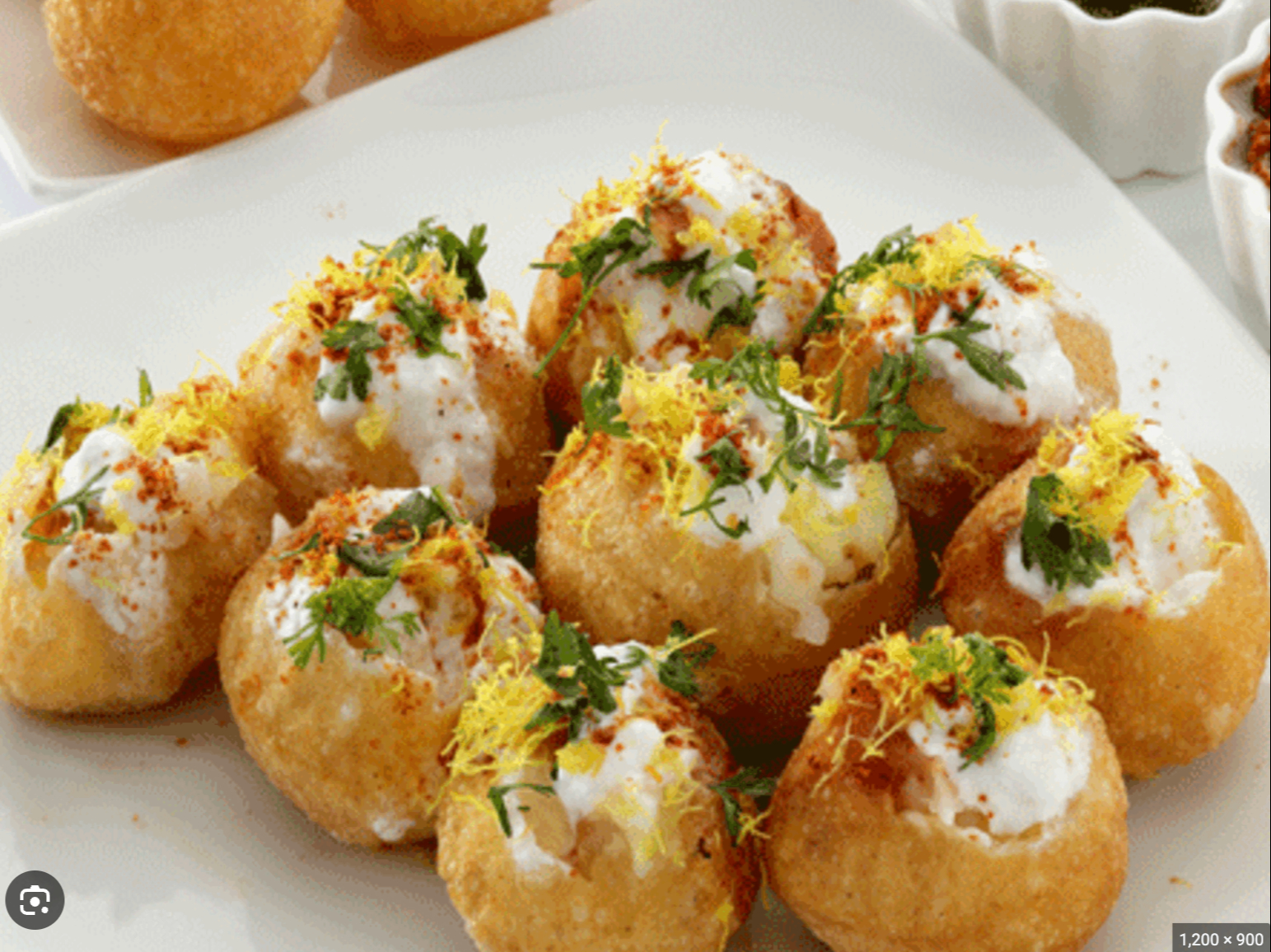 Dahi Batata Puri.