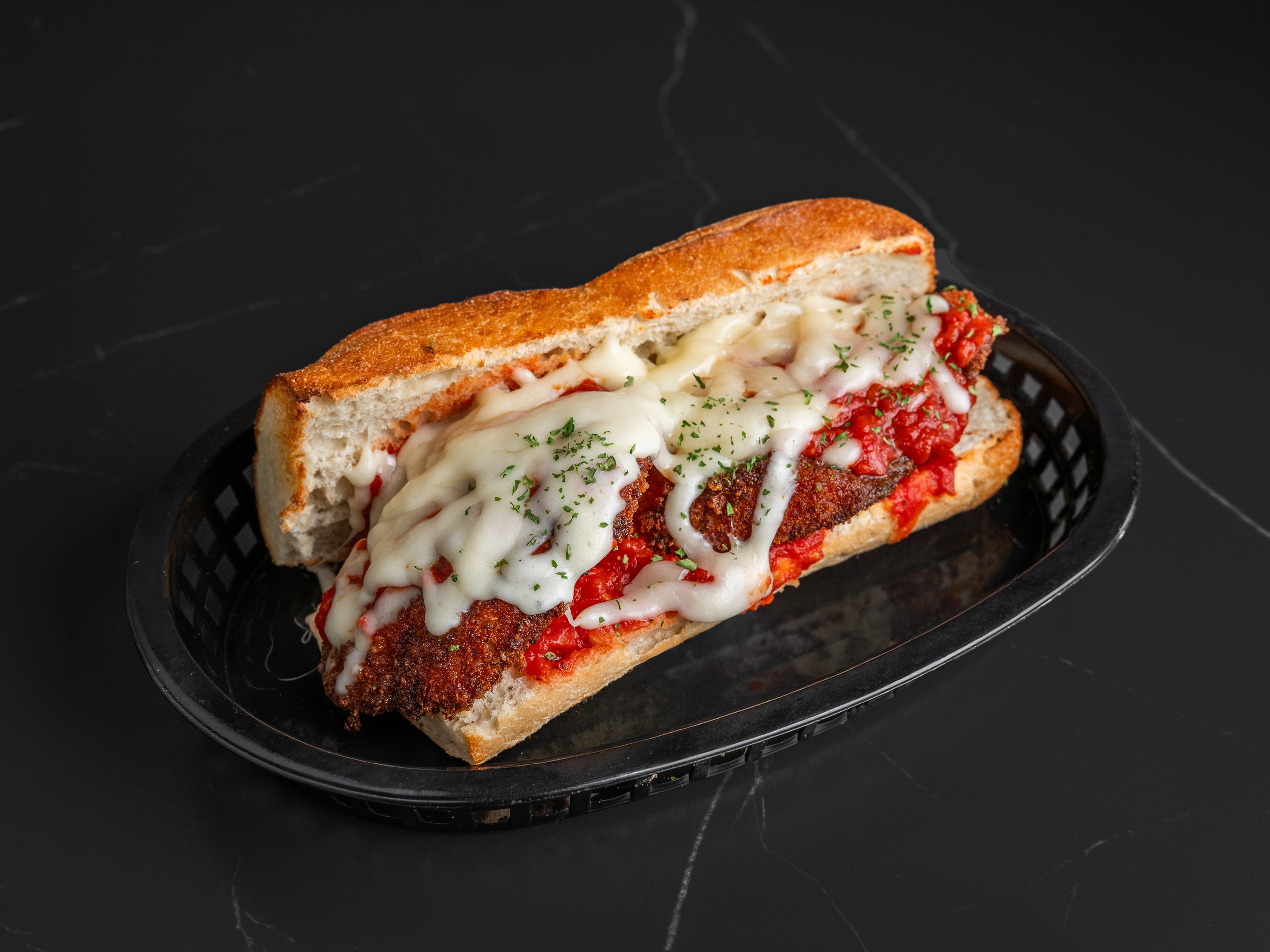 Chicken Parmigiana.
