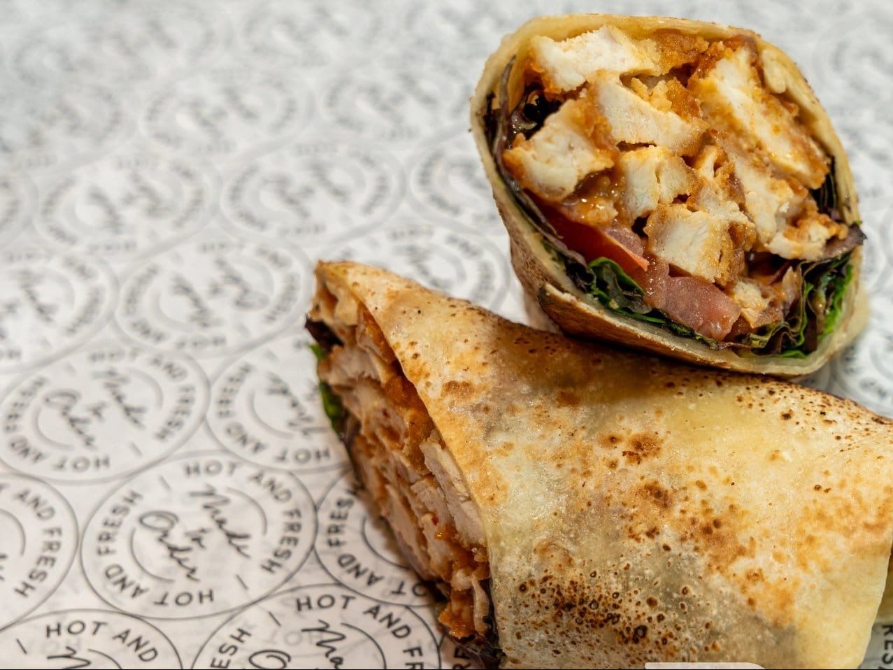 Buffalo Chicken Wrap.