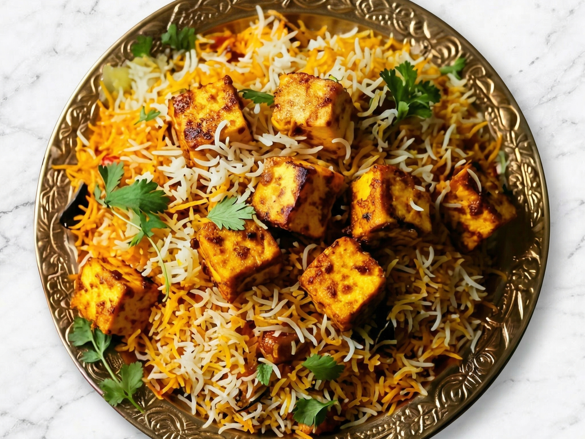 Paneer Biryani.