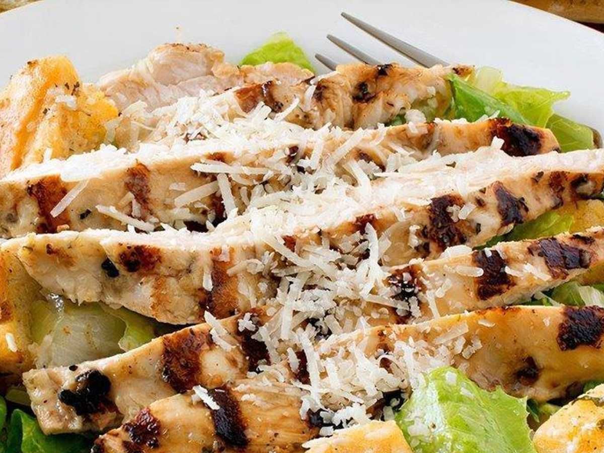 Chicken Caesar Salad.